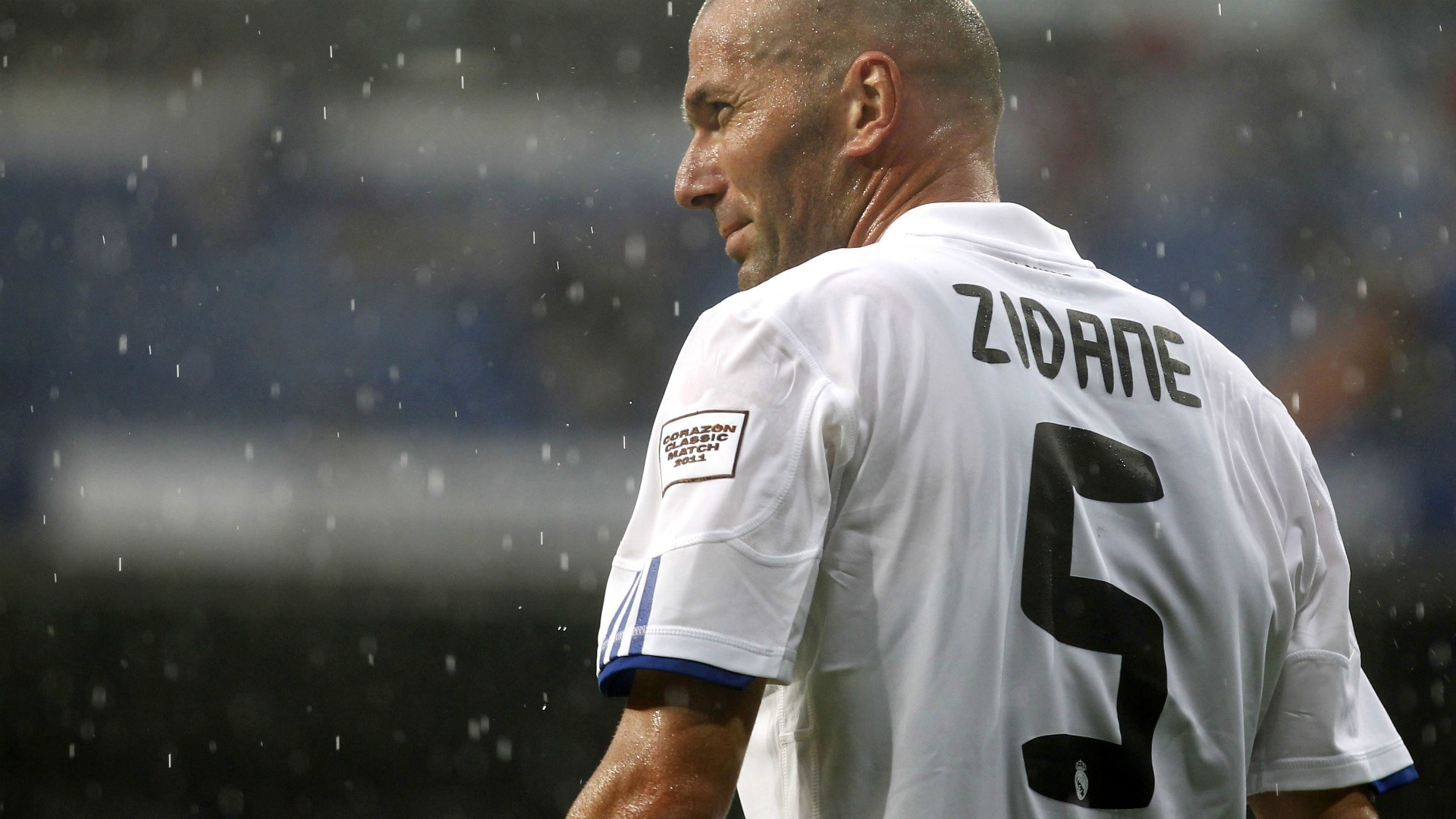 People 1920x1080 footballers soccer Zinedine Zidane Real Madrid French sports jerseys men sport