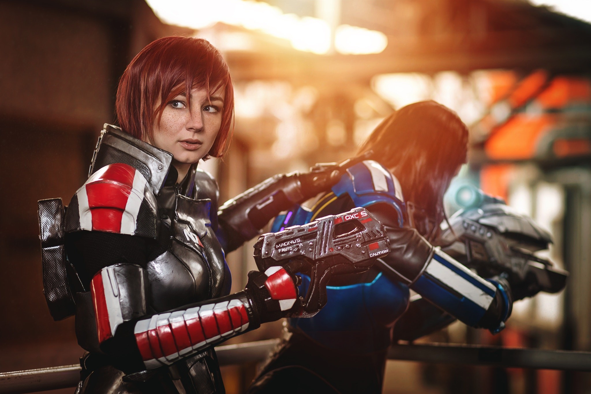 People 2048x1365 Kieran Kerrigan cosplay women 500px Mass Effect video games model armored woman Commander Shepard Jane Shepard girl in armor Ashley Williams