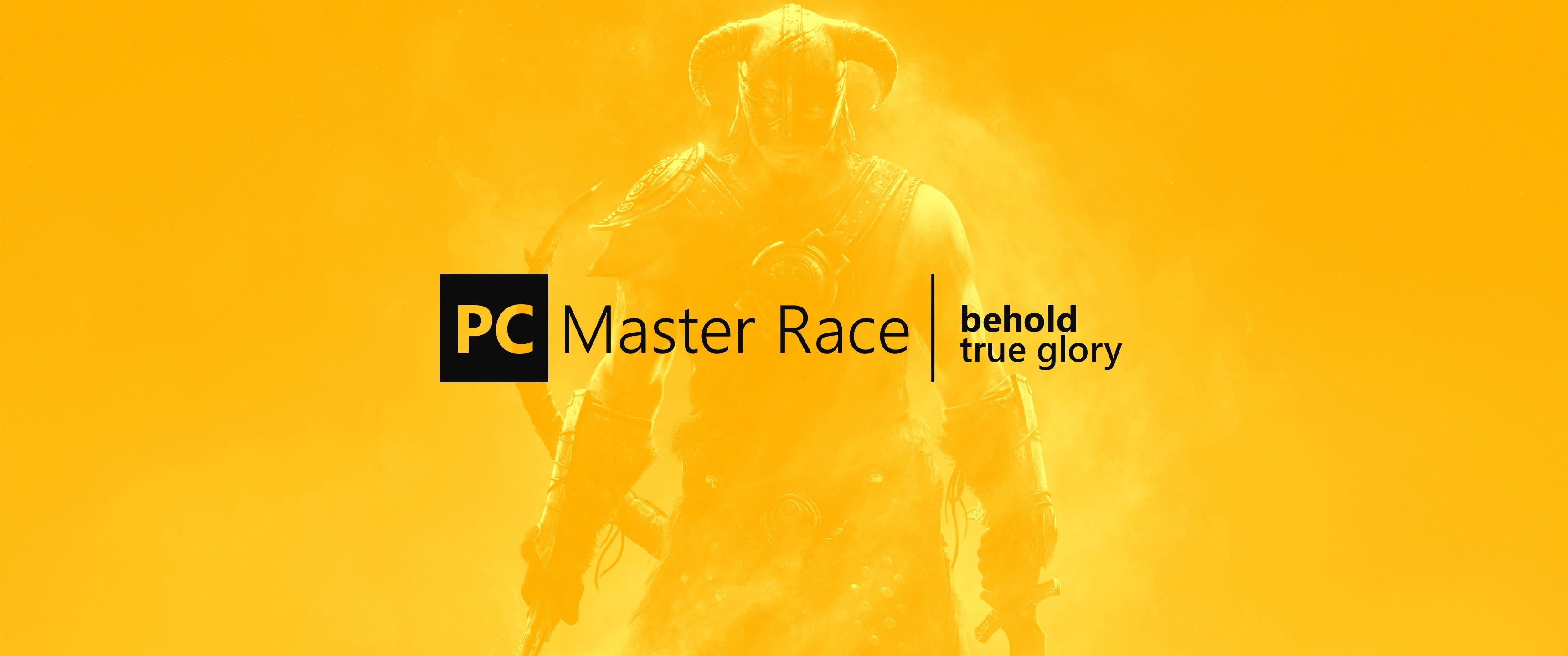 General 3440x1440 PC gaming PC Master  Race The Elder Scrolls V: Skyrim digital art