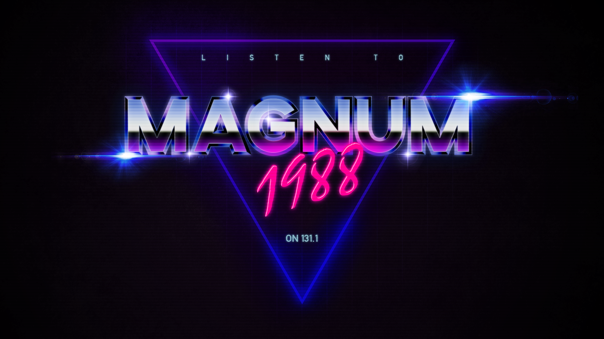 General 1920x1080 synthwave 1980s black background neon 1988 (year)