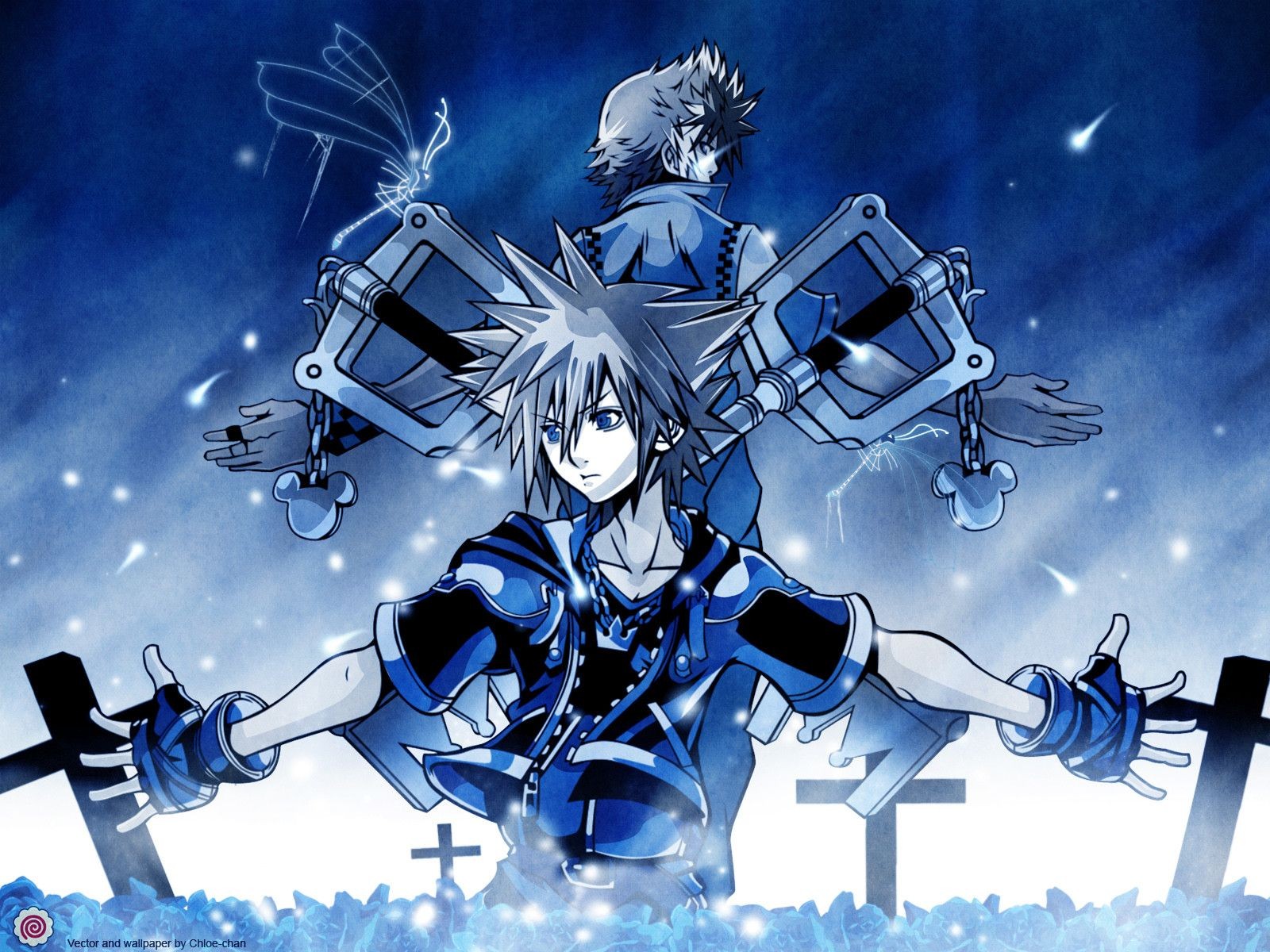 Anime 1600x1200 anime Kingdom Hearts anime boys video games