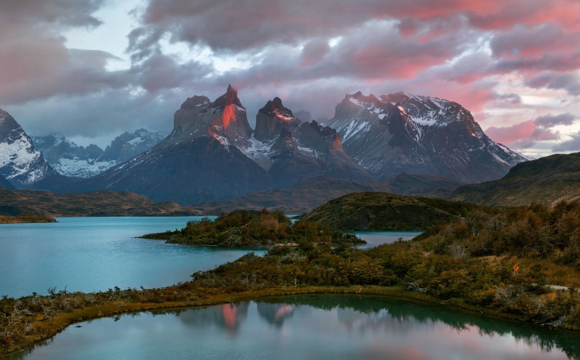 General 1934x1200 nature landscape Torres del Paine Patagonia mountains snowy mountain South America Chile