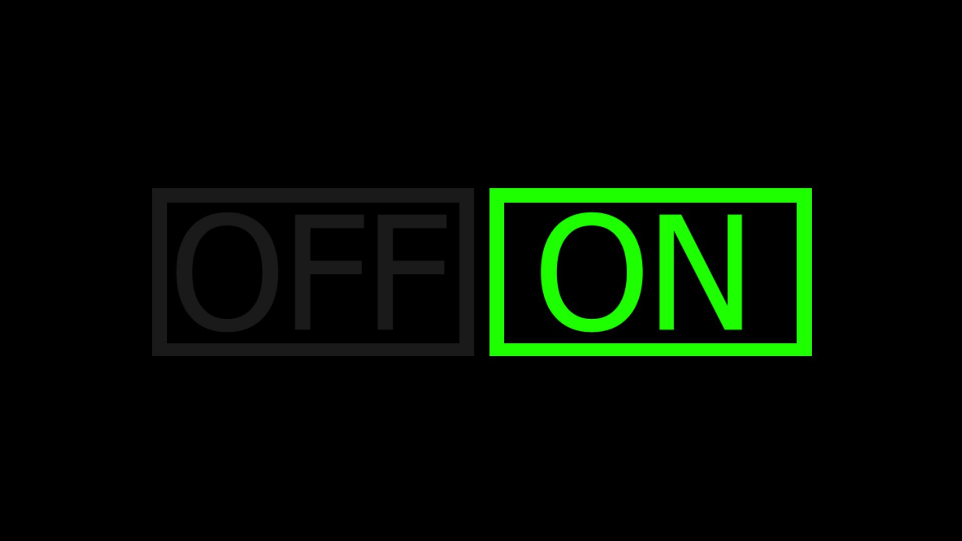 General 1920x1080 typography black background green minimalism computer simple background