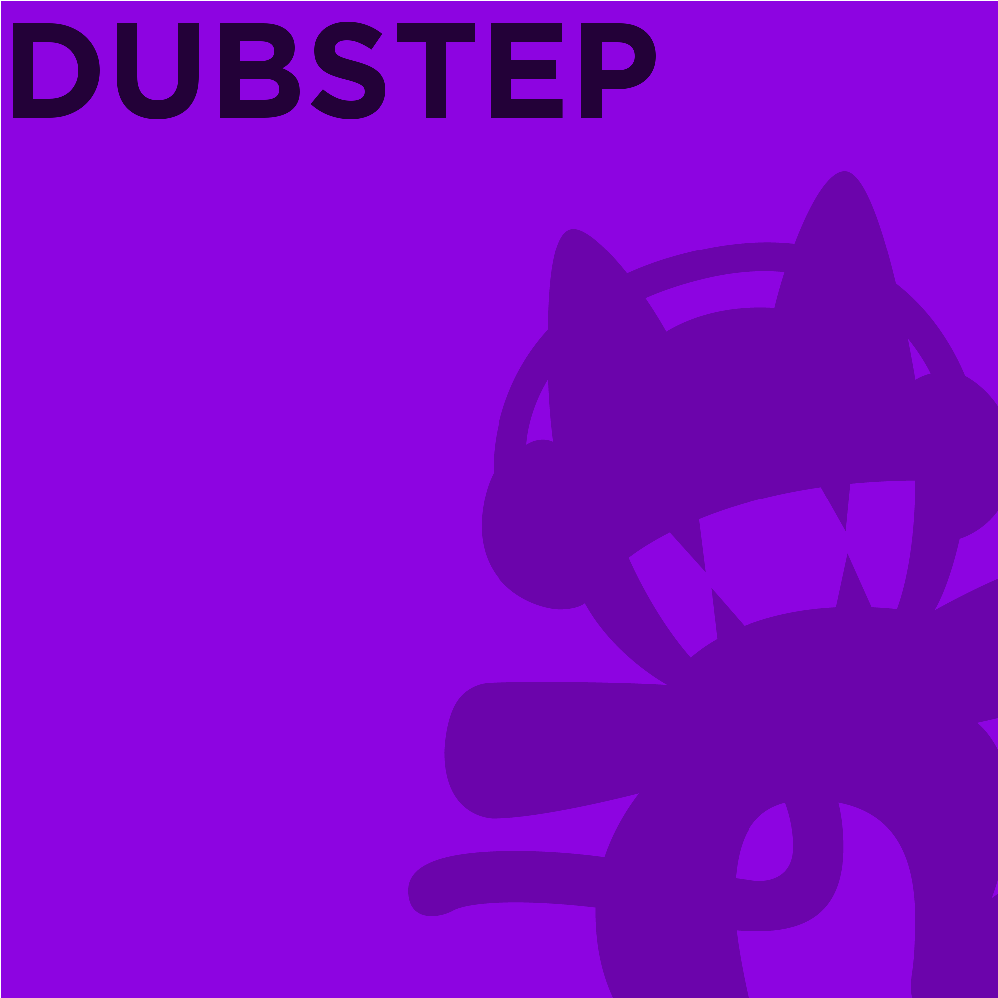 General 2000x2000 Monstercat EDM simple background dubstep purple background music brand