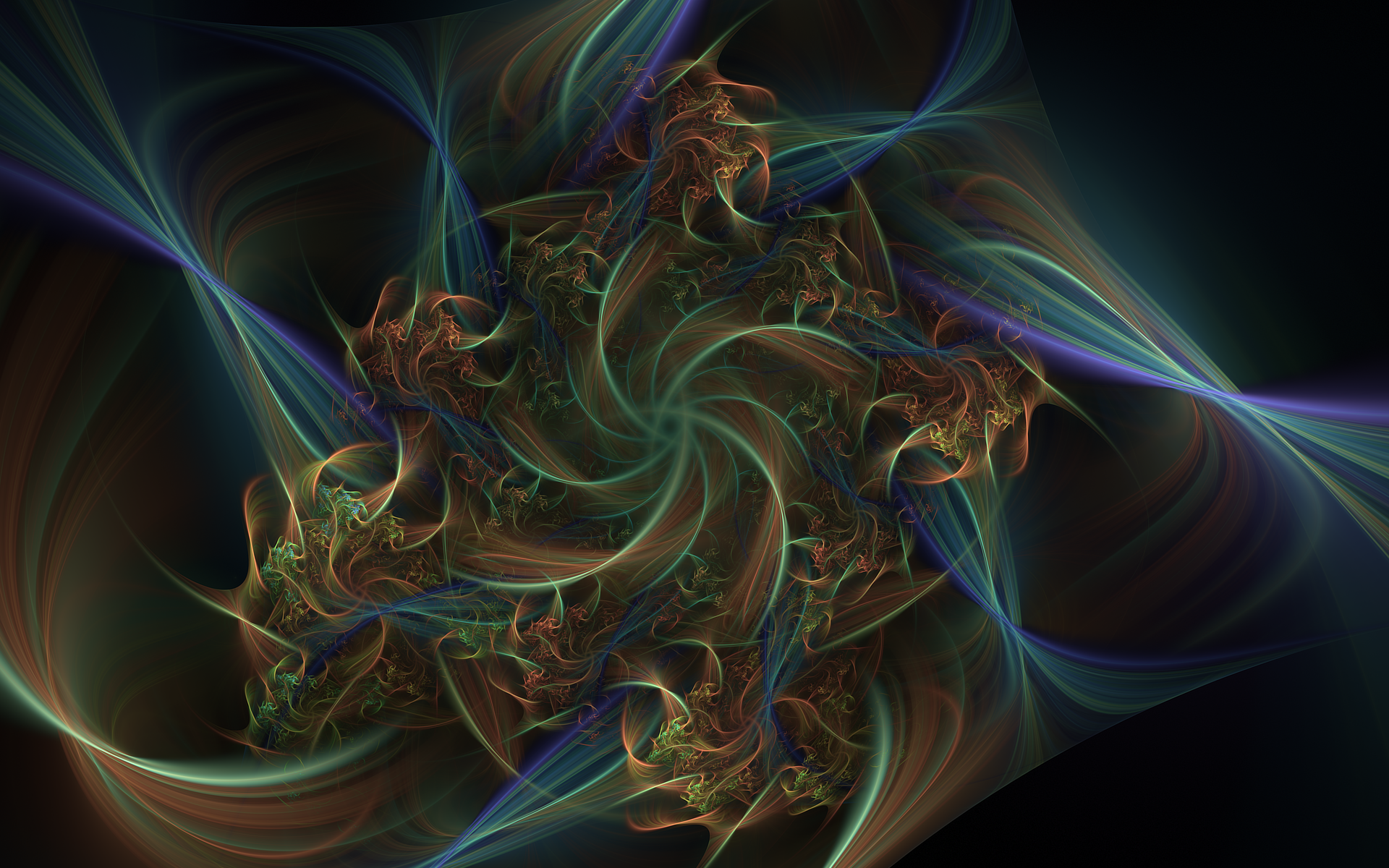 General 1920x1200 abstract fractal digital art