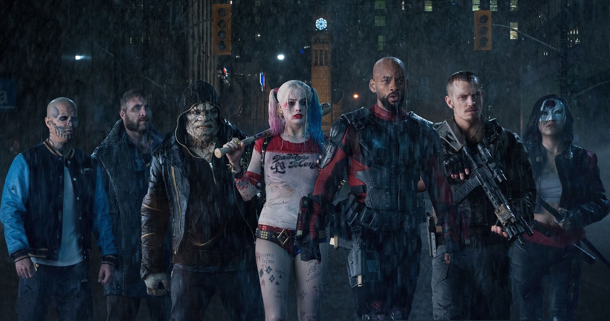 People 2000x1052 movies actor Will Smith Margot Robbie DC Comics DC Universe Suicide Squad Harley Quinn