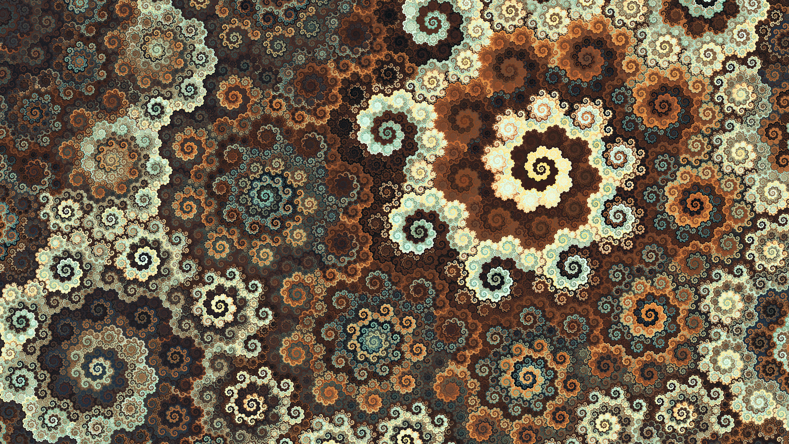 General 2560x1440 abstract artwork digital art Apophysis texture pattern octagonal