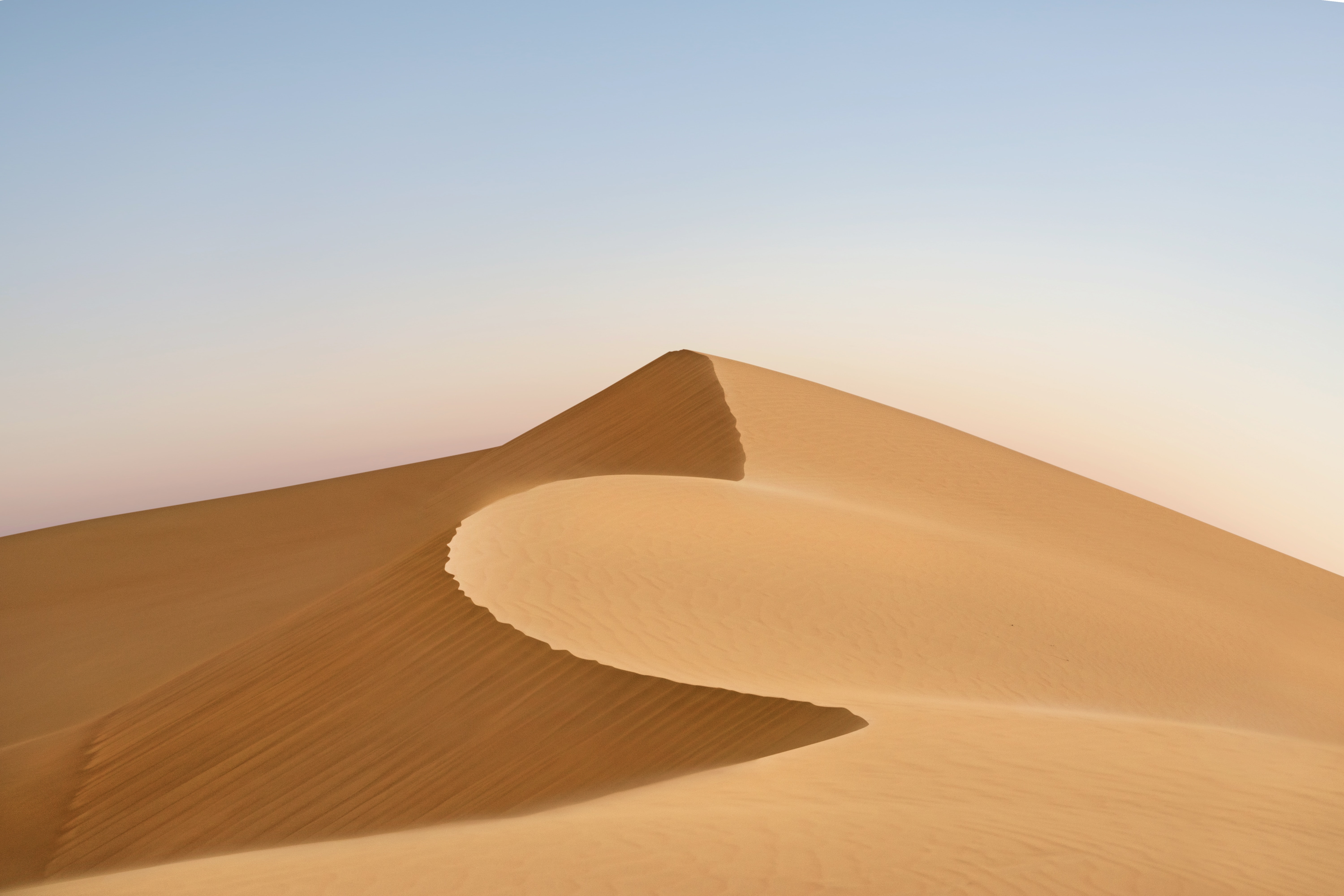 General 6000x4000 desert nature dunes sky simple background sand United Arab Emirates minimalism