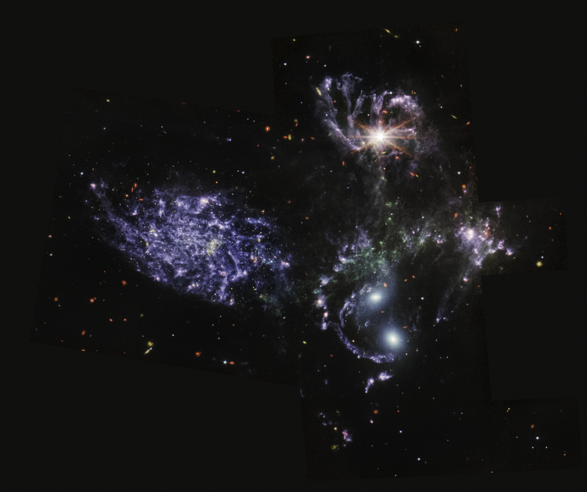 General 2444x2049 James Webb Space Telescope space galaxy stars