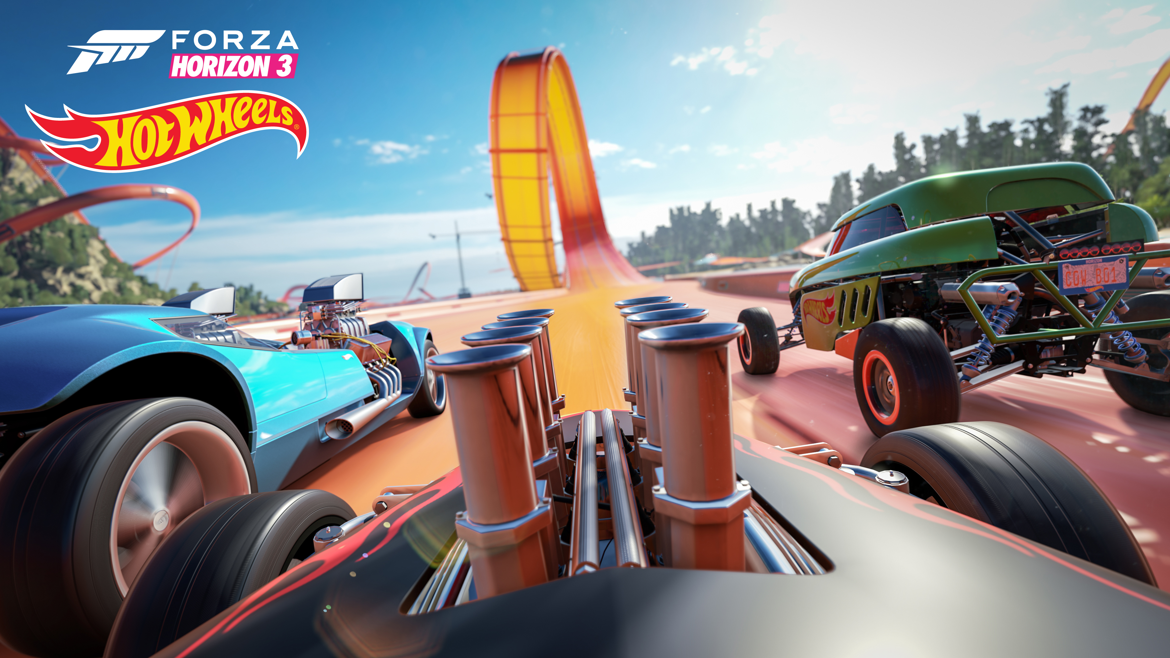 General 3840x2160 Forza Horizon 3 video games logo race cars race tracks PlaygroundGames Hot Wheels