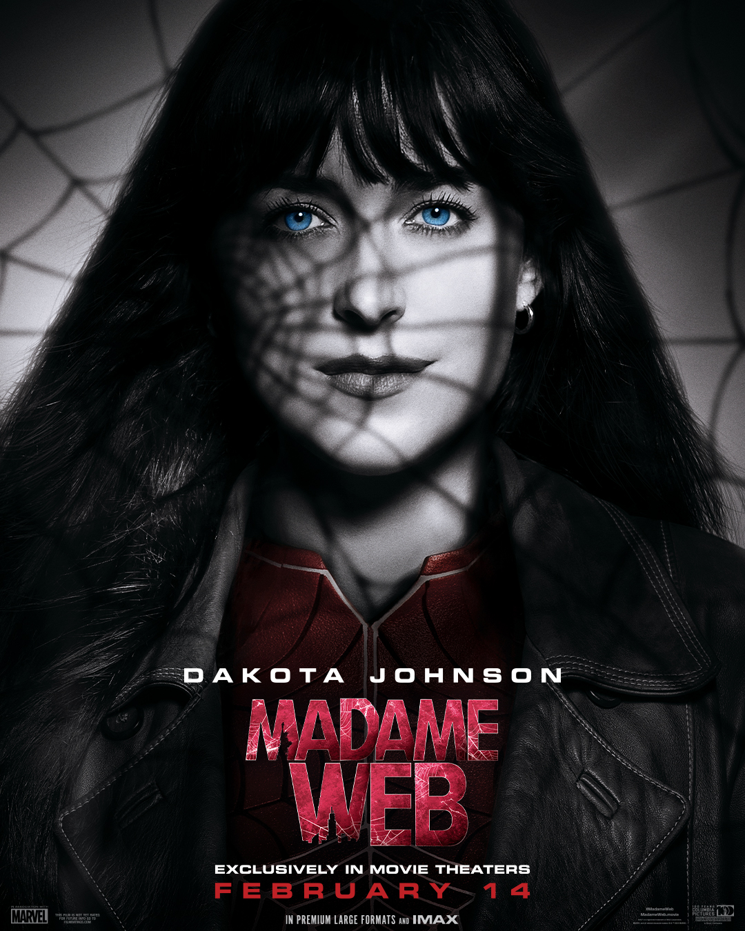 People 1080x1350 Dakota Johnson Madame Web spiderverse portrait display American women actress Marvel Comics