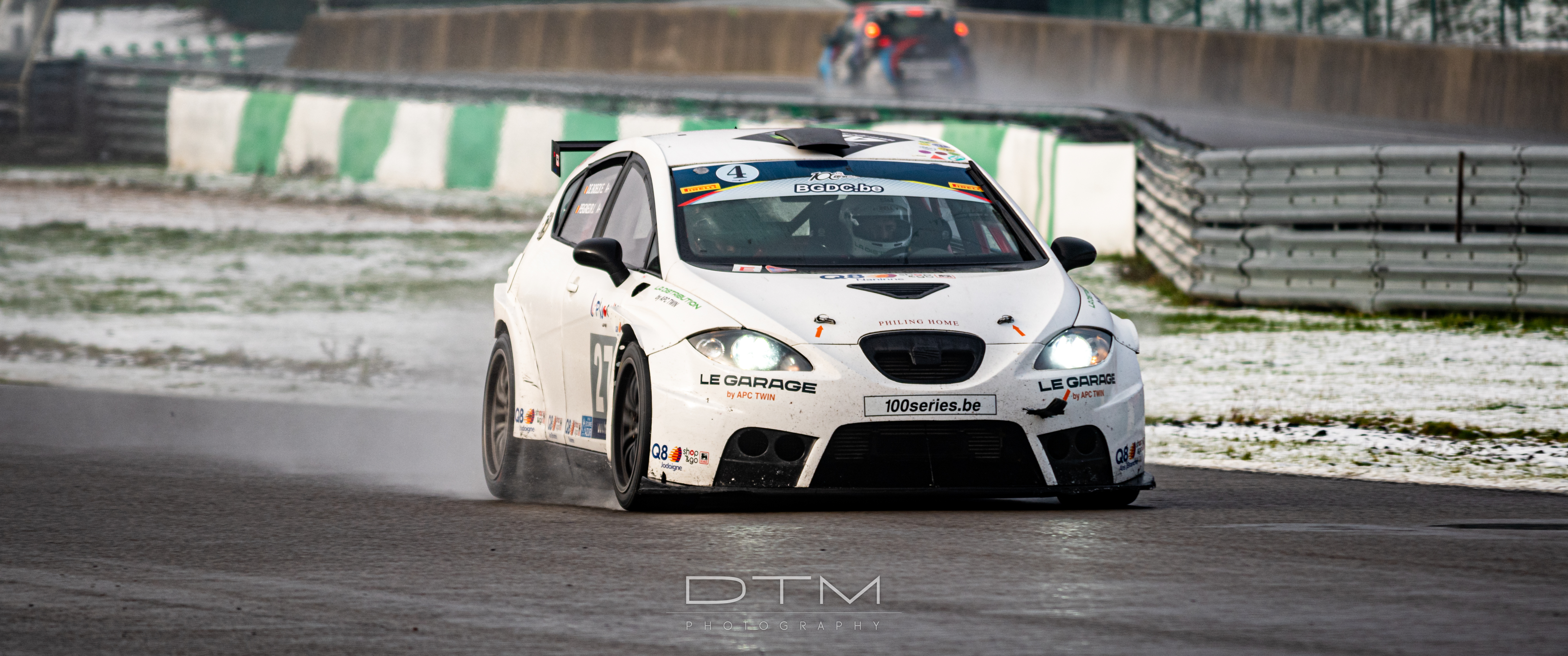 General 5568x2331 Circuit Jules Tacheny Seat Leon seat BGDC dtm photography car frontal view headlights race tracks race cars hatchbacks hot hatch Spanish cars Volkswagen Group