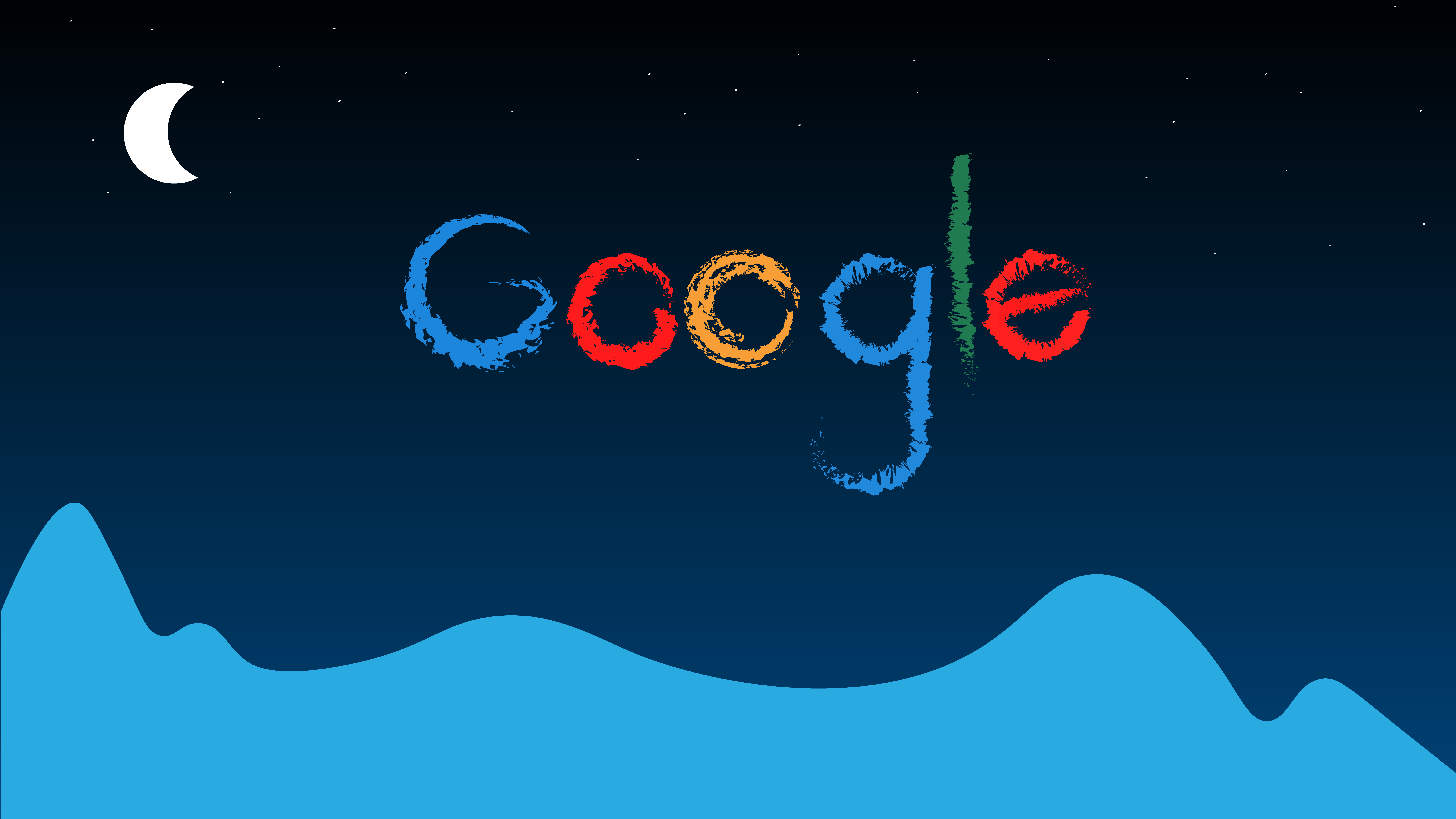 General 8001x4501 Google Moon logo artwork