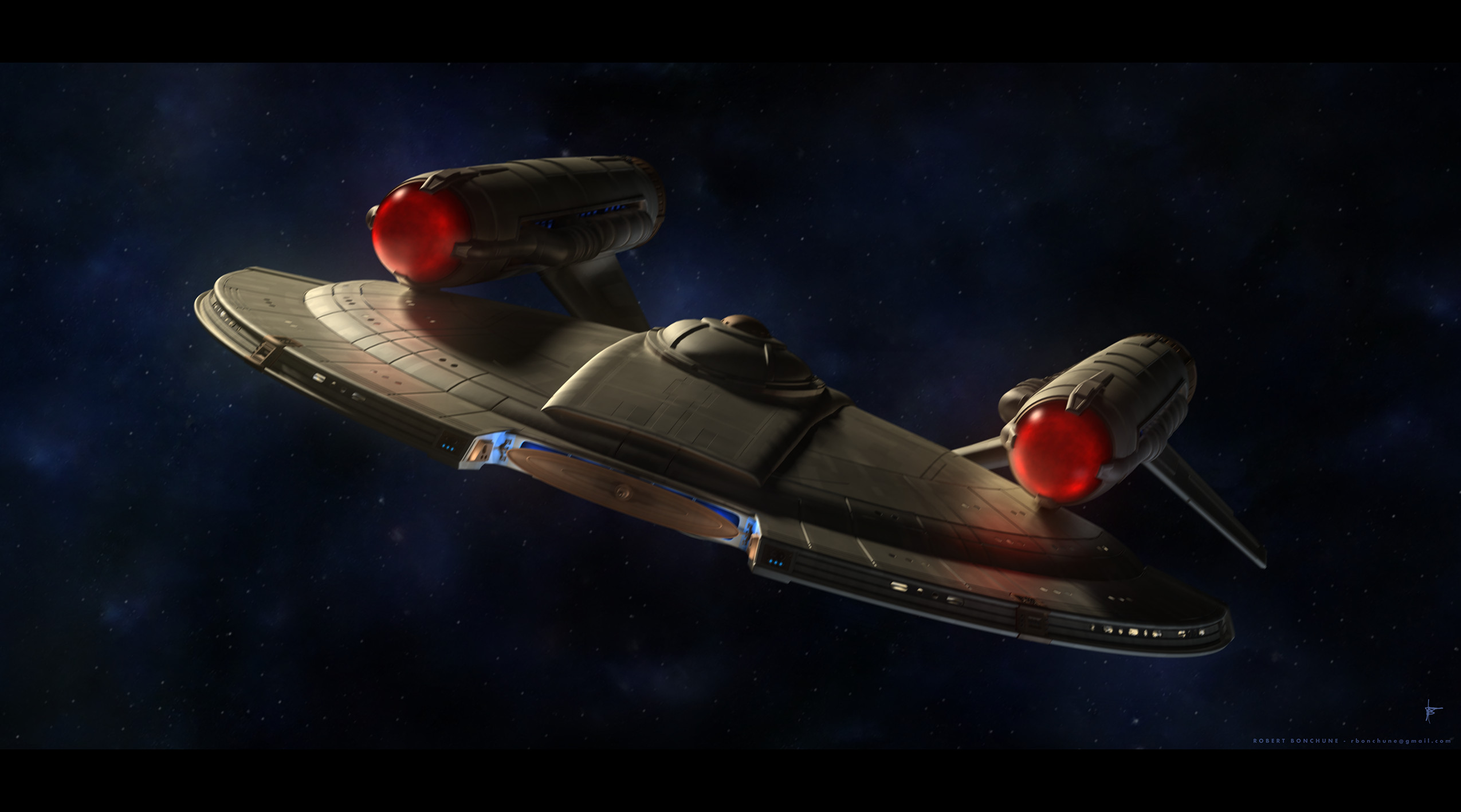 General 2550x1418 Star Trek spaceship vehicle TV series