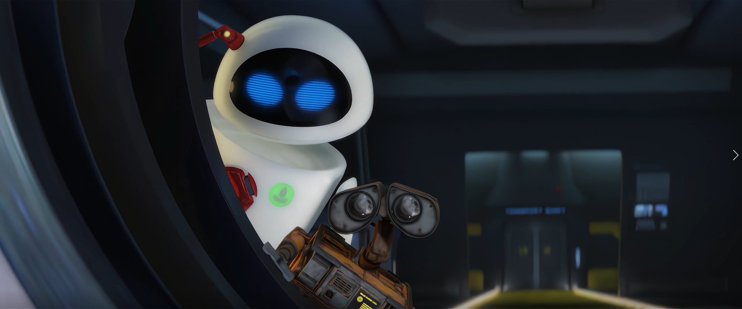 General 2560x1066 WALL-E screen shot Pixar Animation Studios CGI movies Disney animated movies EVE (Movies)