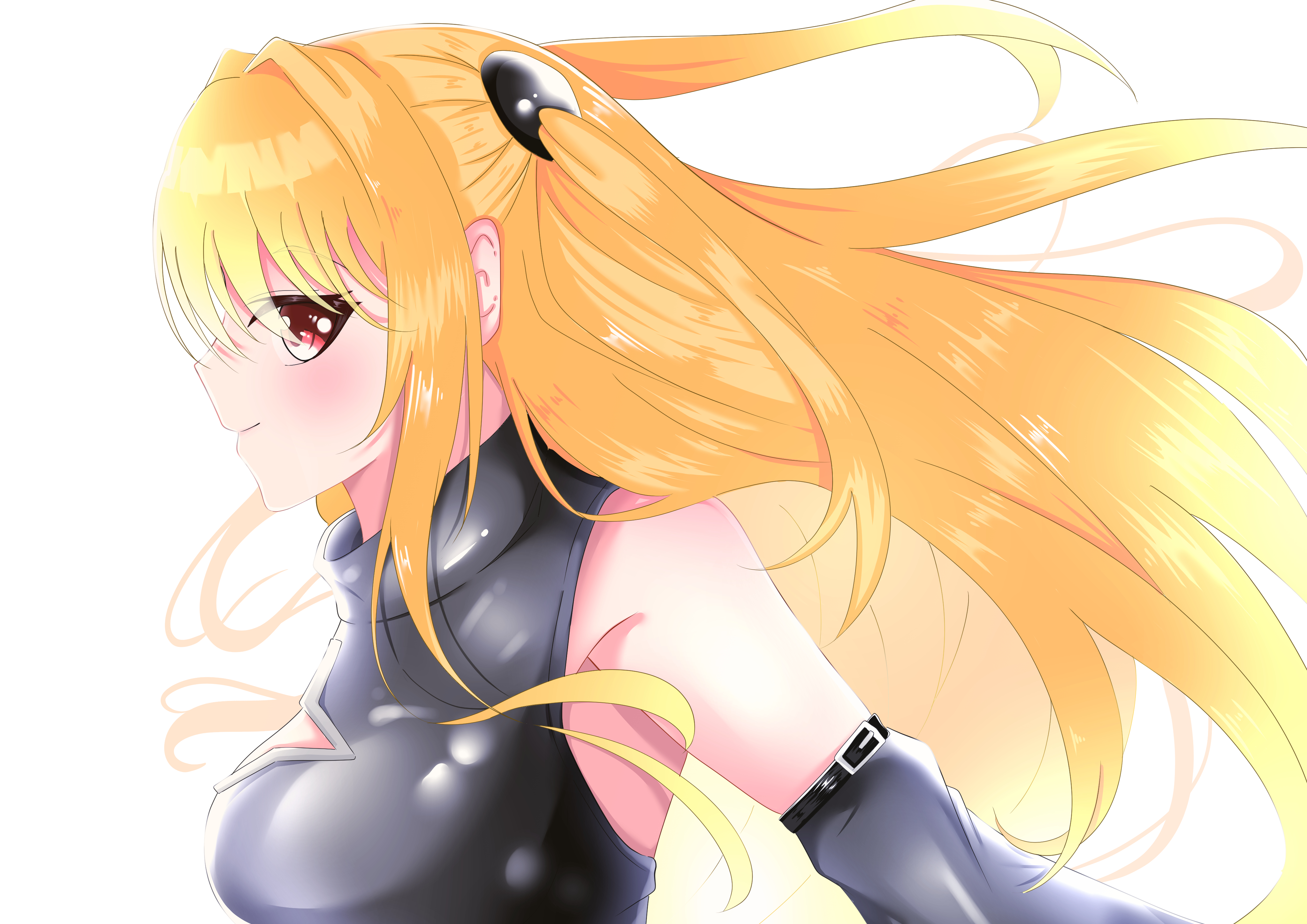 Anime 4093x2894 Golden Darkness To Love-ru anime anime girls long hair blonde artwork digital art fan art