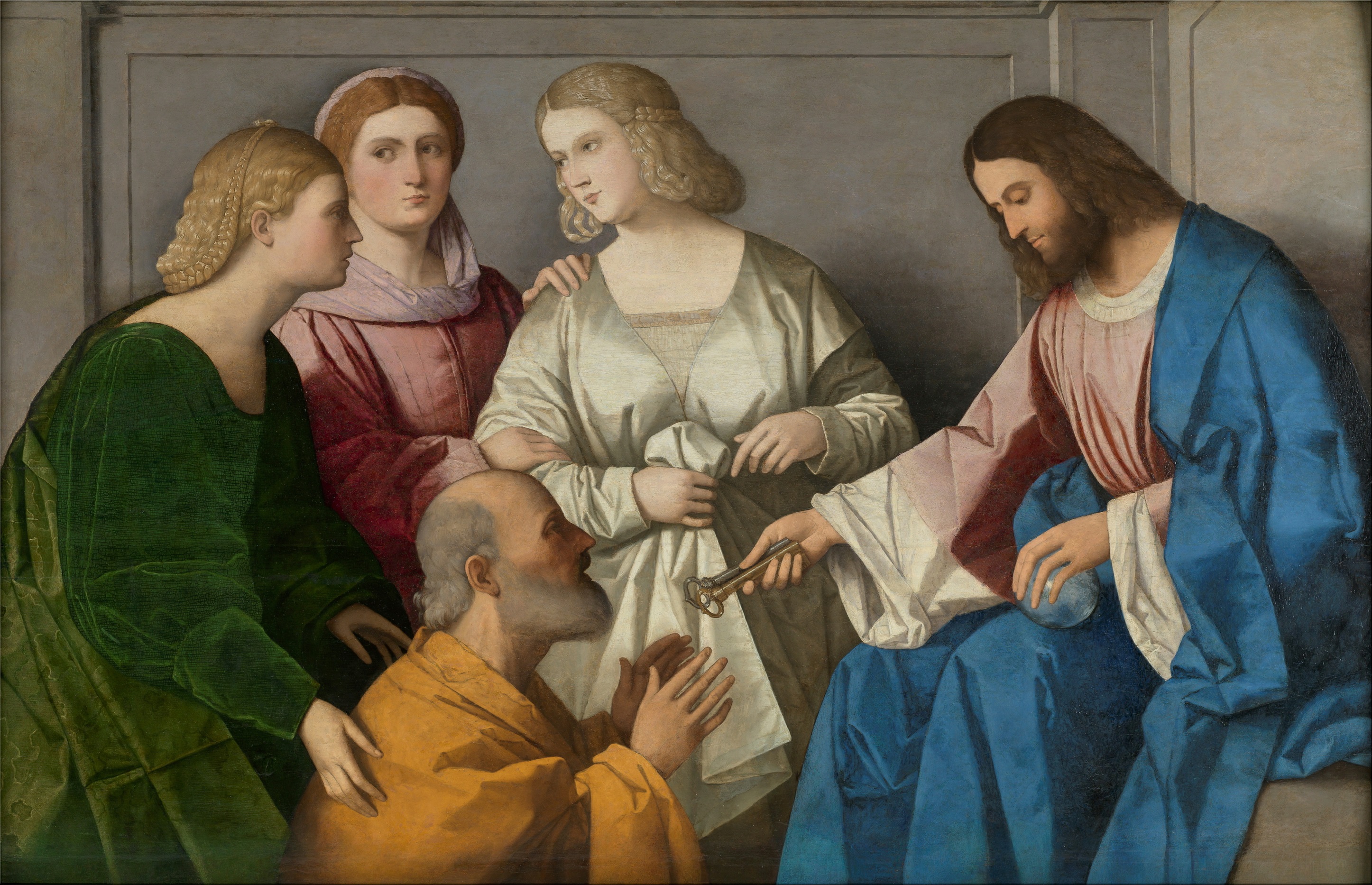 General 2893x1866 Jesus Christ painting classic art catholic