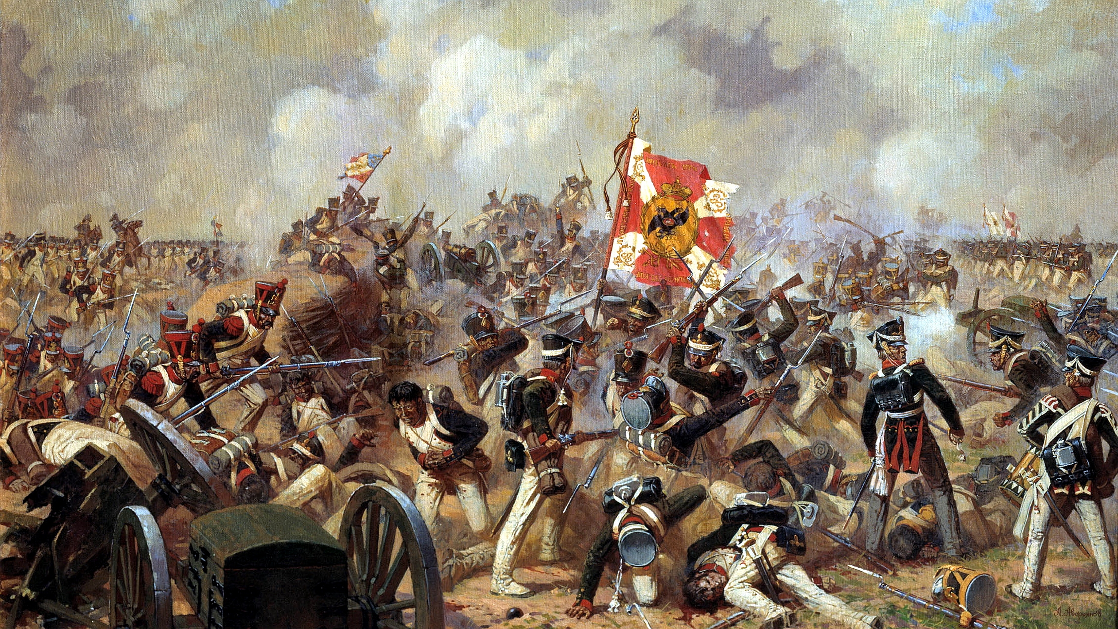 General 2300x1294 Battle of Borodino Napoleonic wars painting