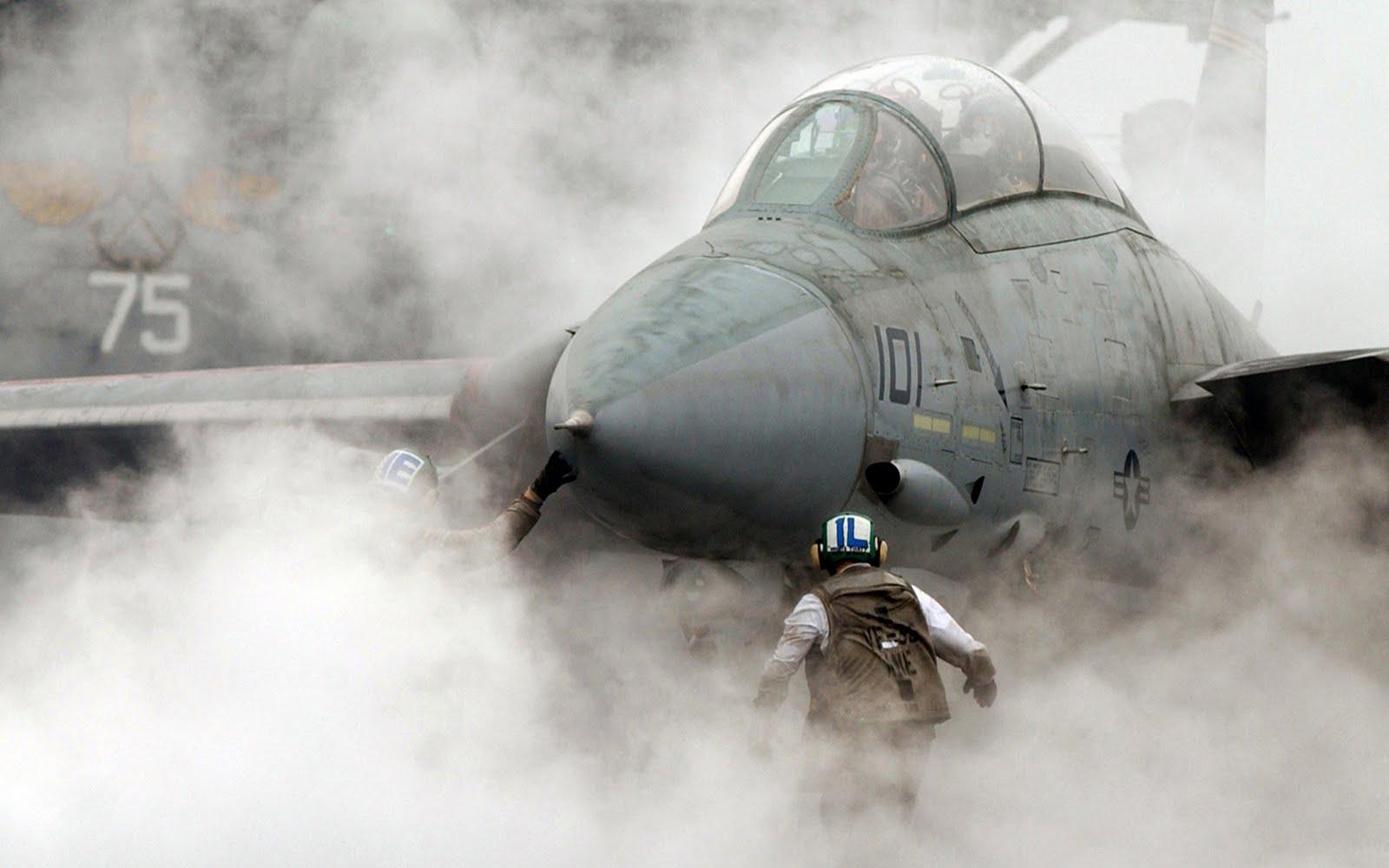 General 1600x1000 military aircraft smoke United States Navy F-14 Tomcat aircraft military military vehicle American aircraft