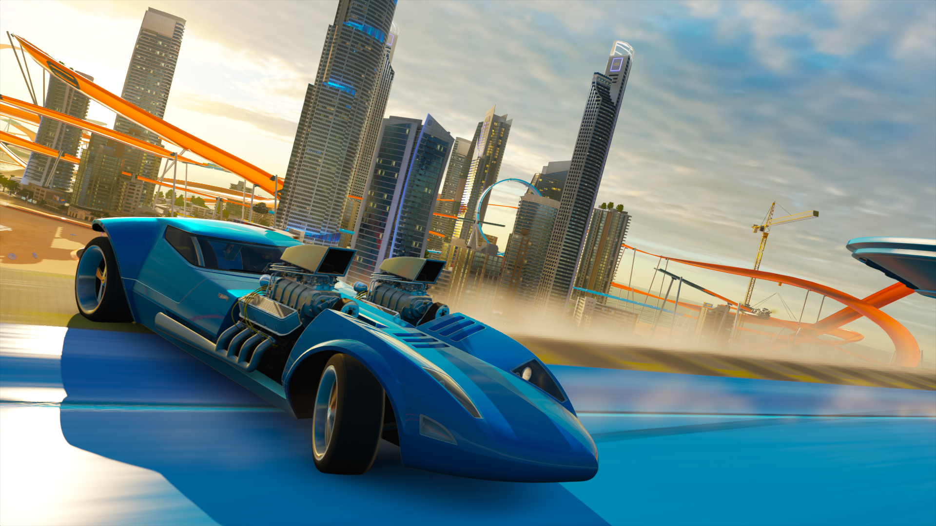 General 1920x1080 Forza Horizon 3 Twin Mill Hot Wheels video games screen shot blue cars car vehicle