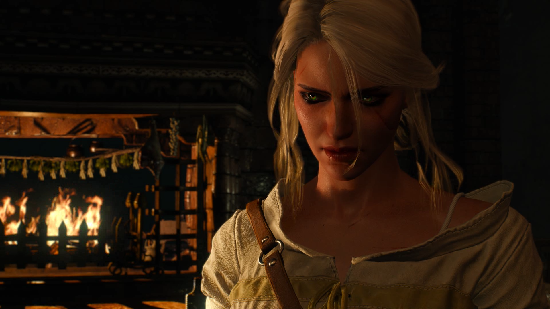General 1920x1080 The Witcher 3: Wild Hunt Cirilla Fiona Elen Riannon video game characters video games