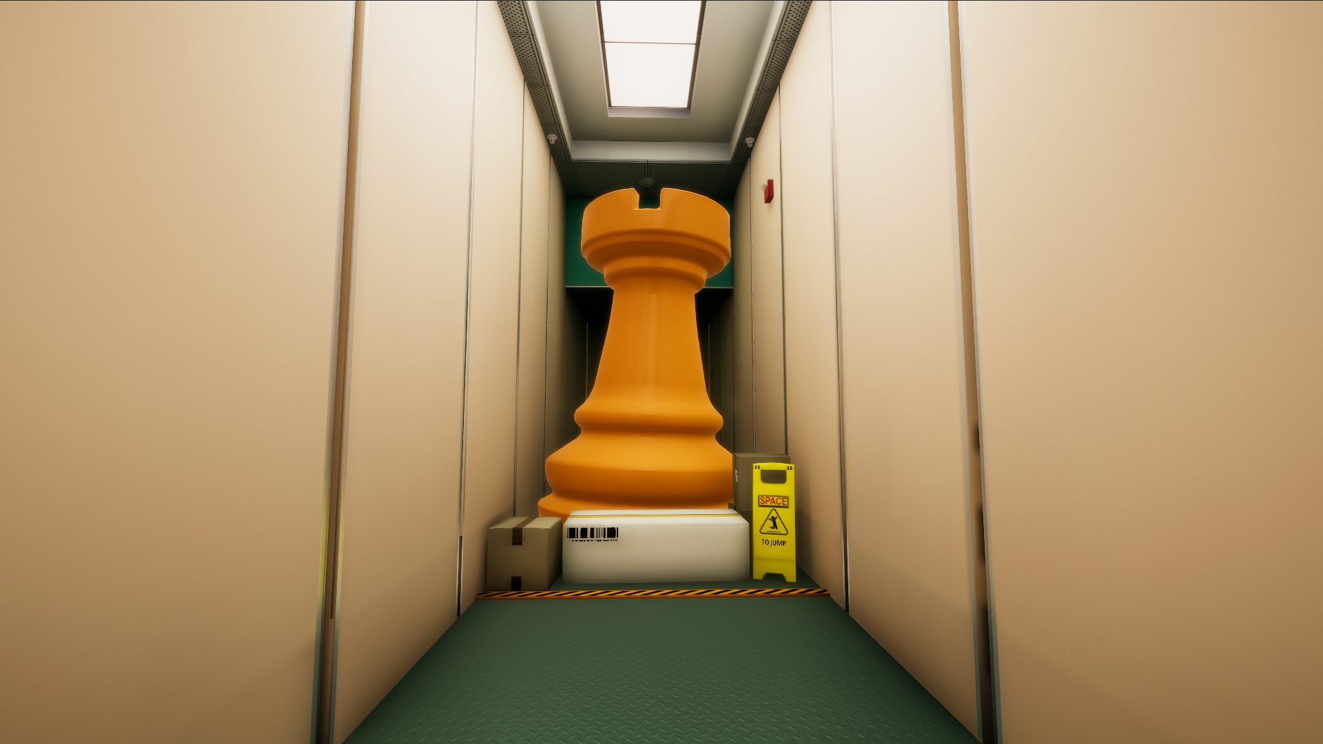 General 1920x1080 Superliminal screen shot colorful chess hallway video games