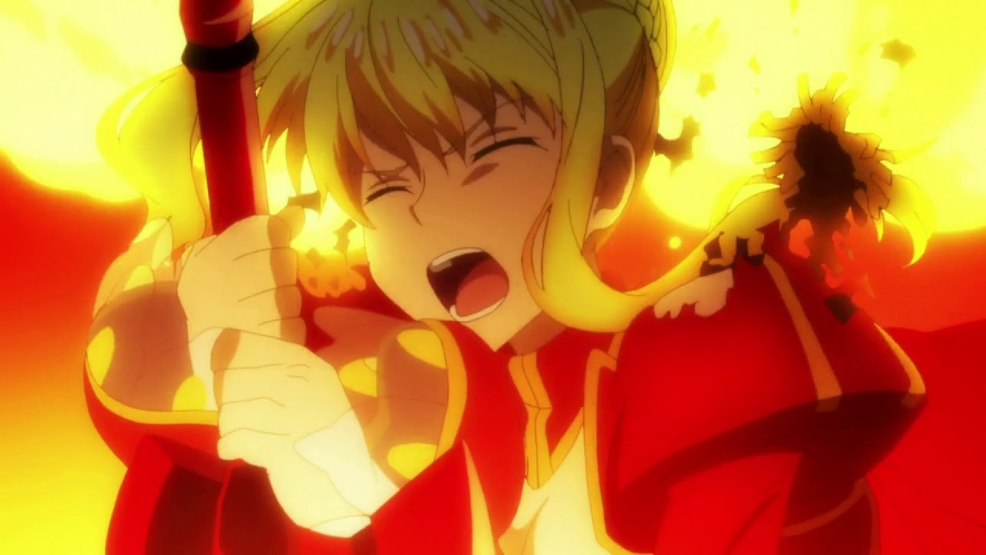 Anime 1920x1080 anime anime girls Anime screenshot Fate series Fate/Extra Fate/Grand Order blonde Nero Claudius