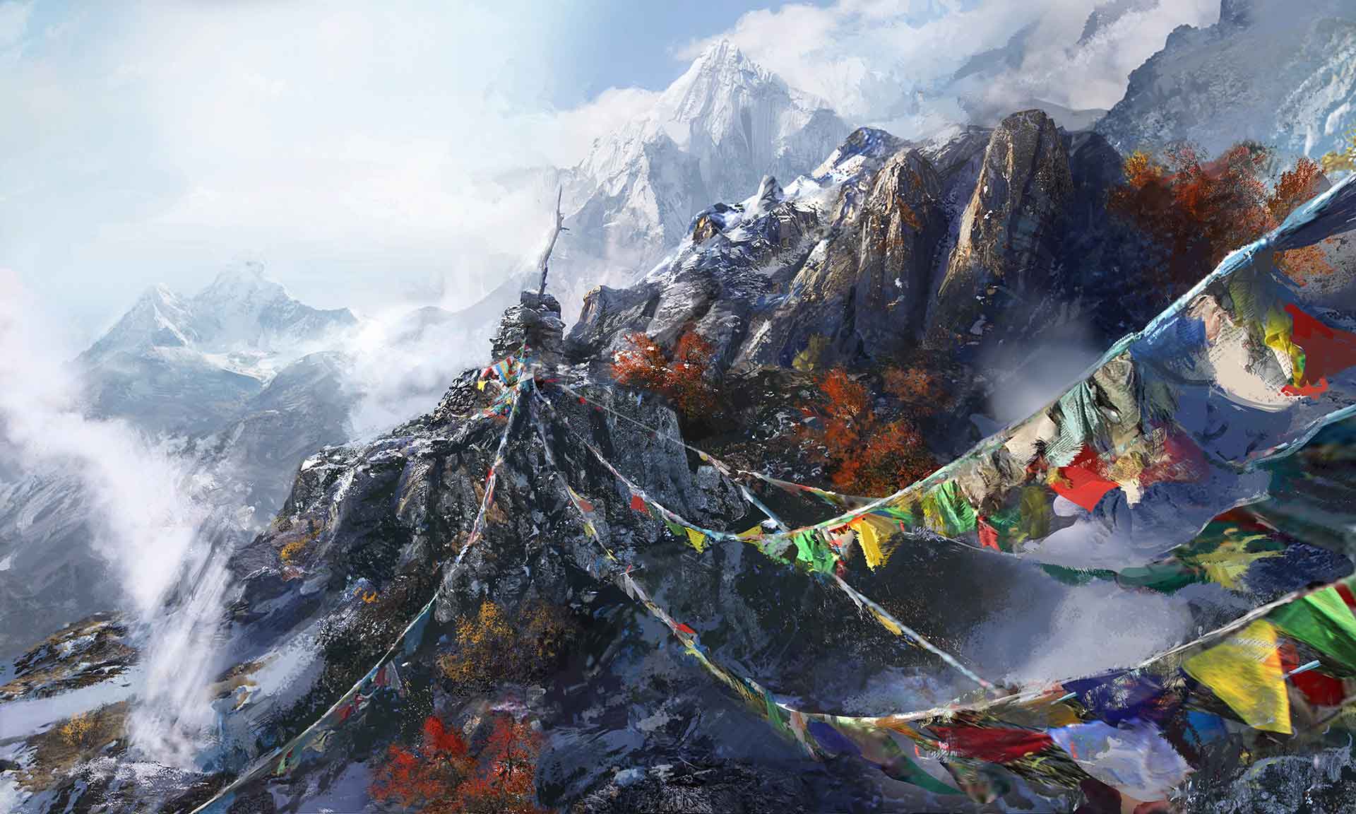 General 1920x1152 Far Cry 4 video games PC gaming mountains landscape