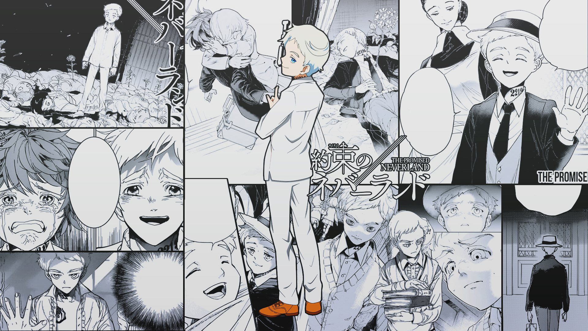 Anime 1920x1080 anime anime boys The Promised Neverland Norman (The Promised Neverland) manga