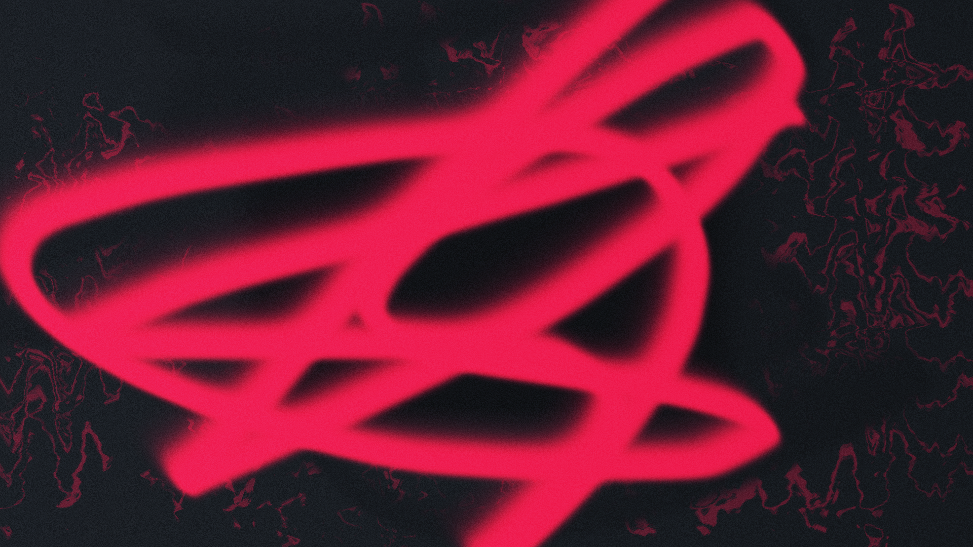 General 1920x1080 abstract dark graffiti photoshopped red red background minimalism digital art glitch art