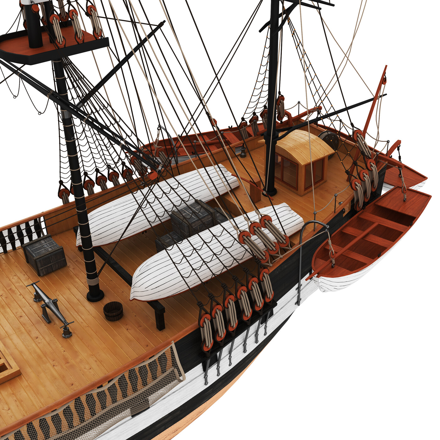 General 1400x1400 ship model model ship CGI sailing ship
