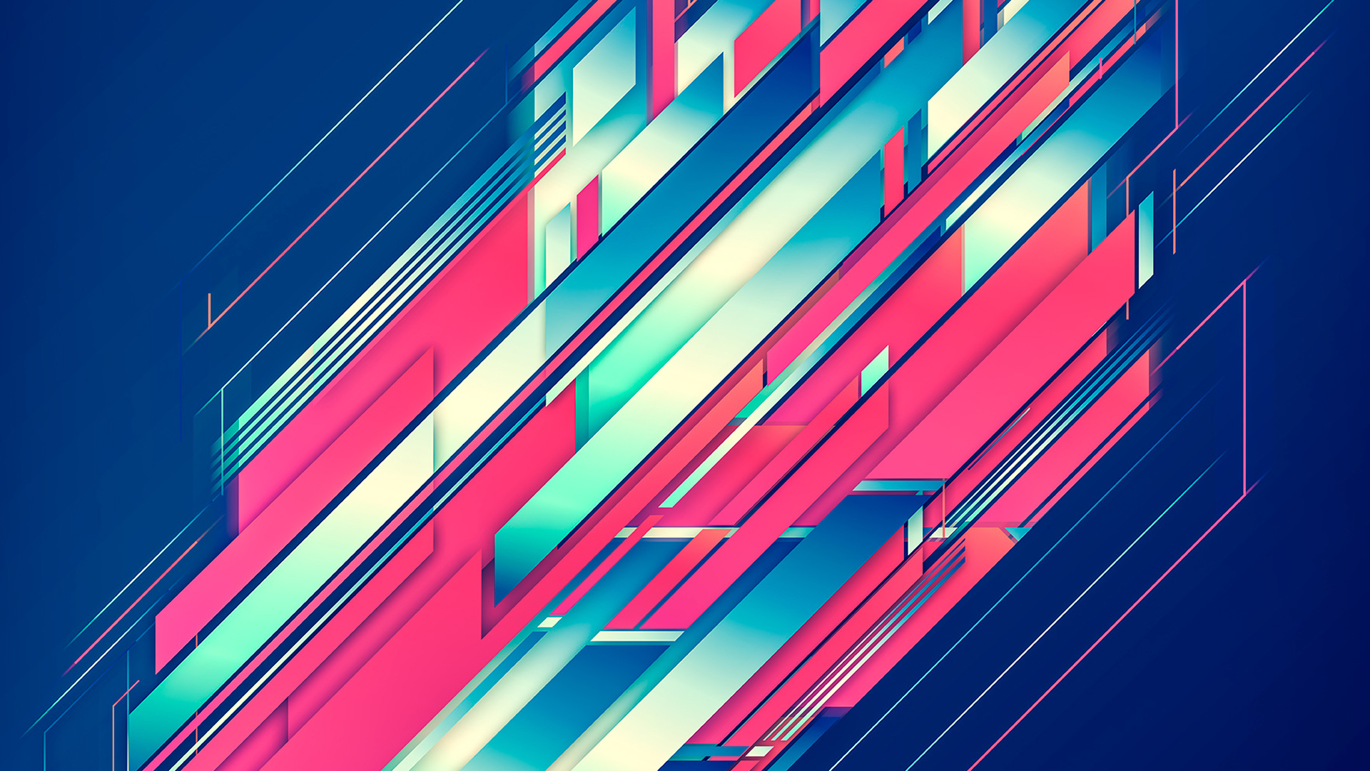 General 1920x1080 abstract diagonal lines lines digital art