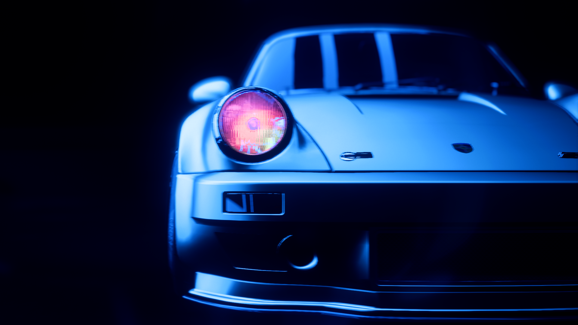 General 1920x1080 Need for Speed: Heat vehicle car RWB blue Porsche Porsche 911 German cars video games