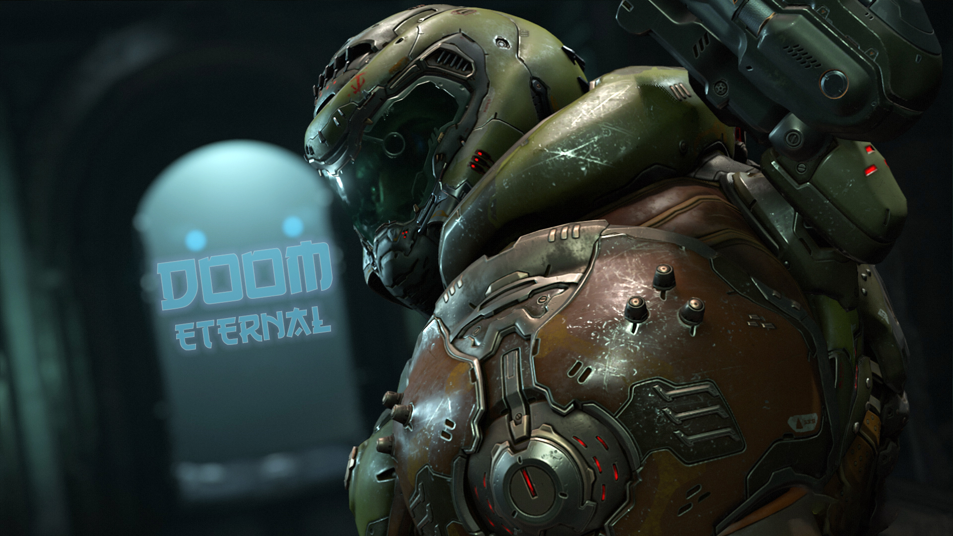 General 1920x1080 DOOM Eternal Doom guy video games 2020 (Year) video game art