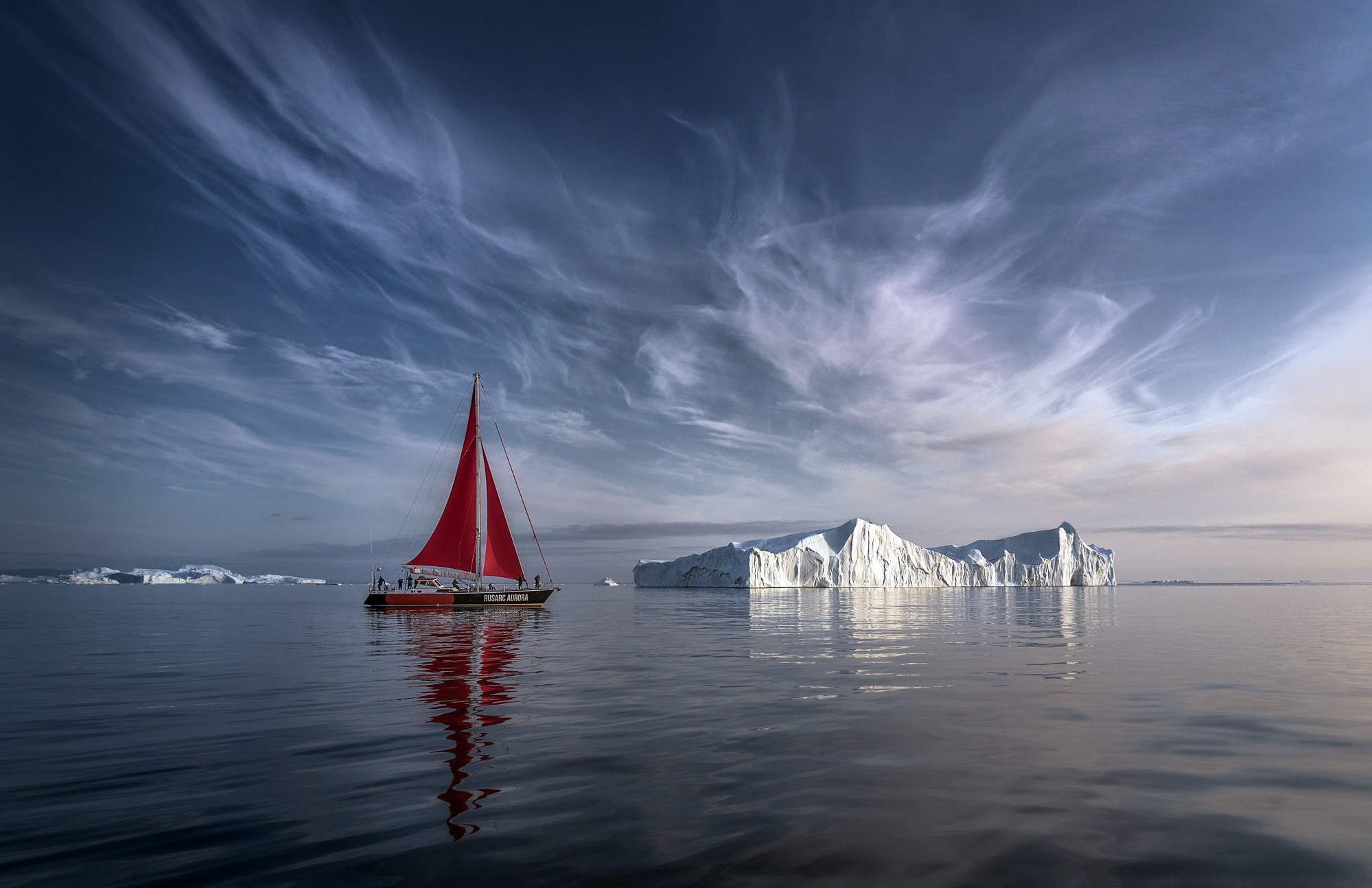 General 1999x1294 nature outdoors iceberg Arctic boat vehicle sailing