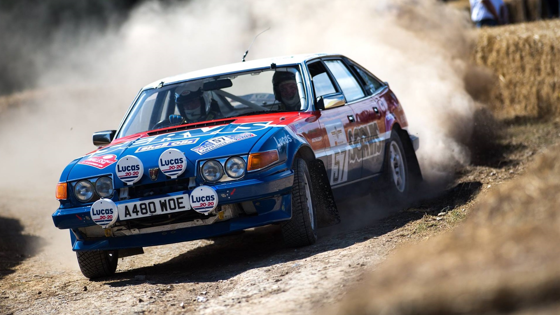 General 1920x1080 Rover Rally race cars British cars dust car numbers racing vehicle livery