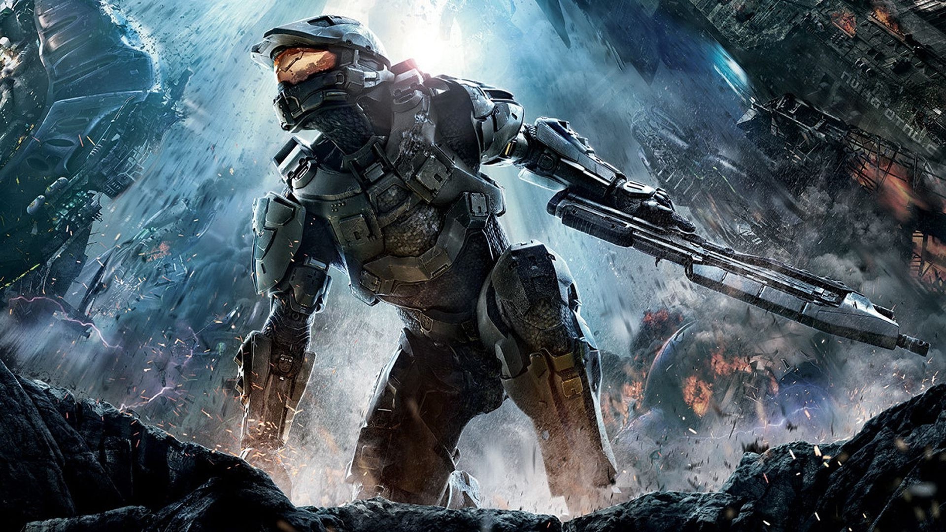 General 1920x1080 Halo (game) Halo 4 video games futuristic science fiction chief video game art Video Game Heroes video game characters