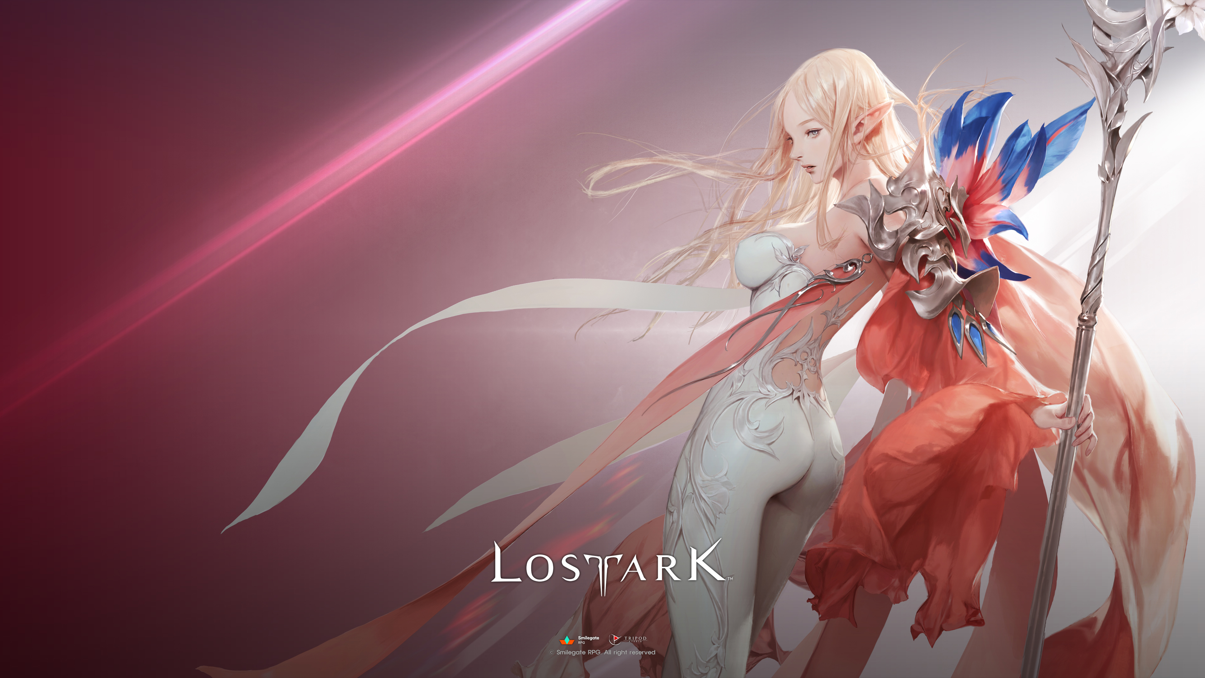 General 3840x2160 Lost Ark Lost Ark 2018 ass boobs blonde PC gaming fantasy girl fantasy art 2018 (year)