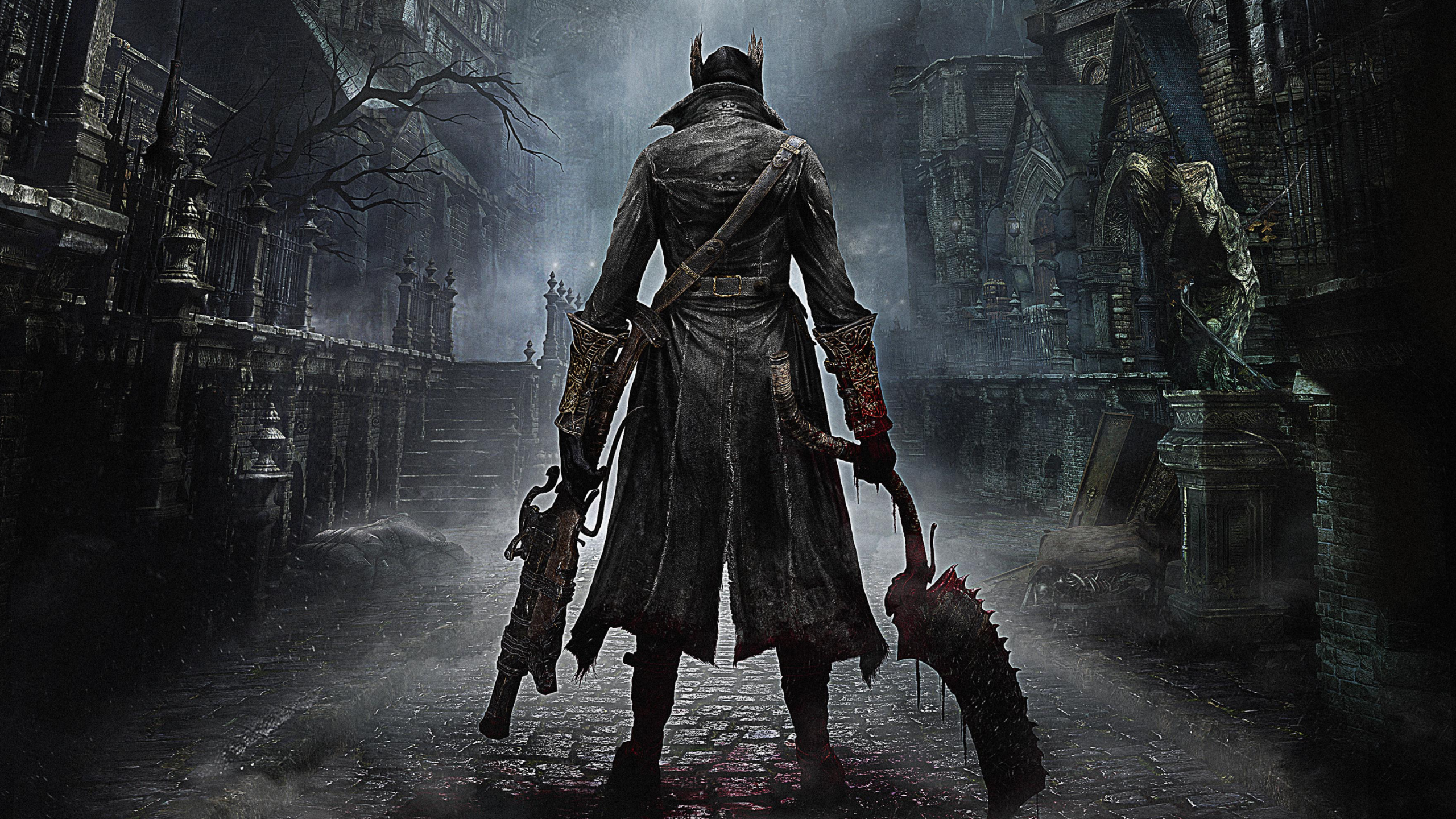 General 2560x1440 Bloodborne video games video game art From Software