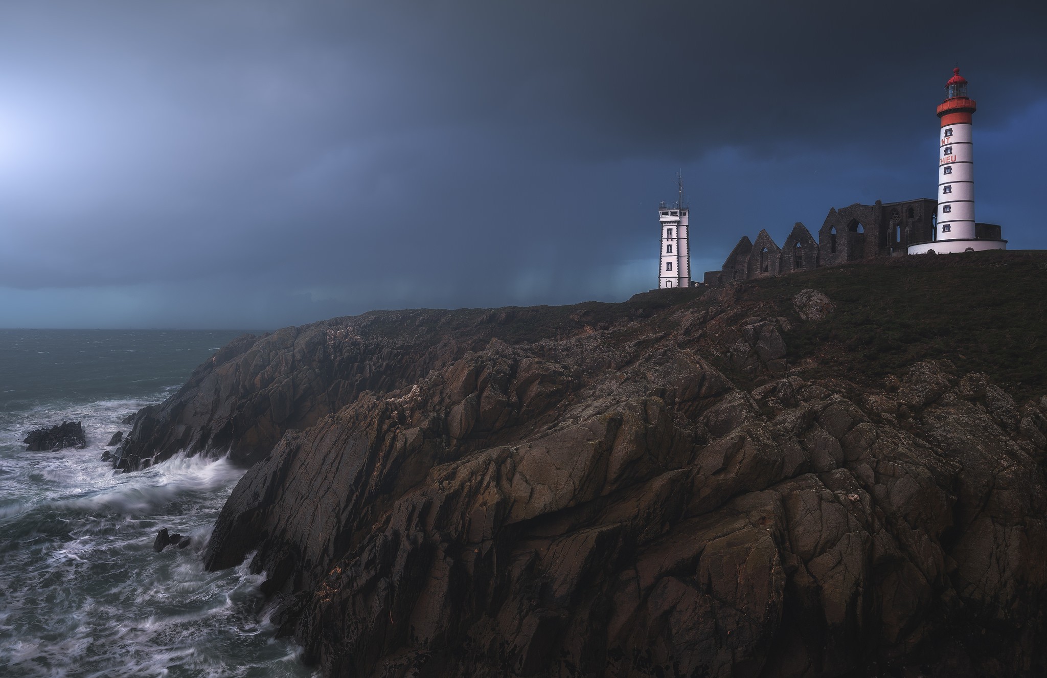 General 2048x1326 nature landscape lighthouse sea rocks water coast Observation Tower