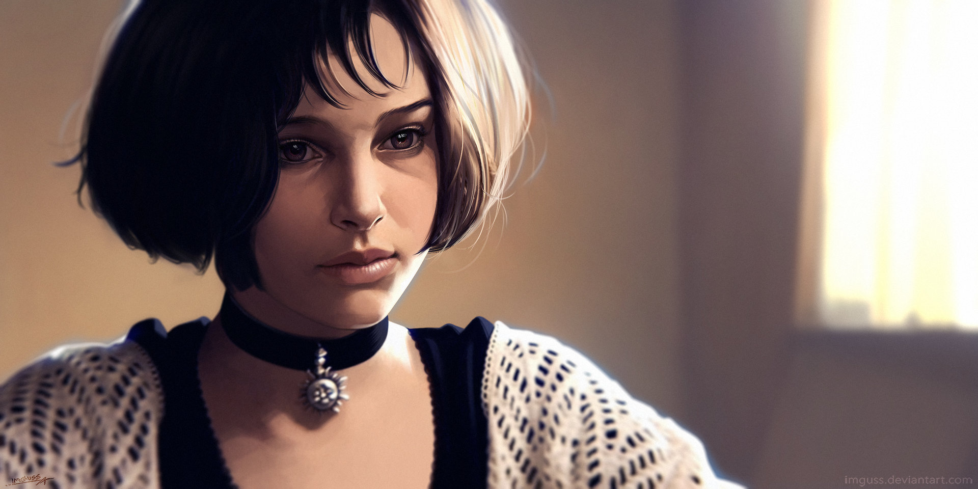 General 1920x960 Mathilda Leon: The Professional Natalie Portman artwork movie characters actress movies Luc Besson