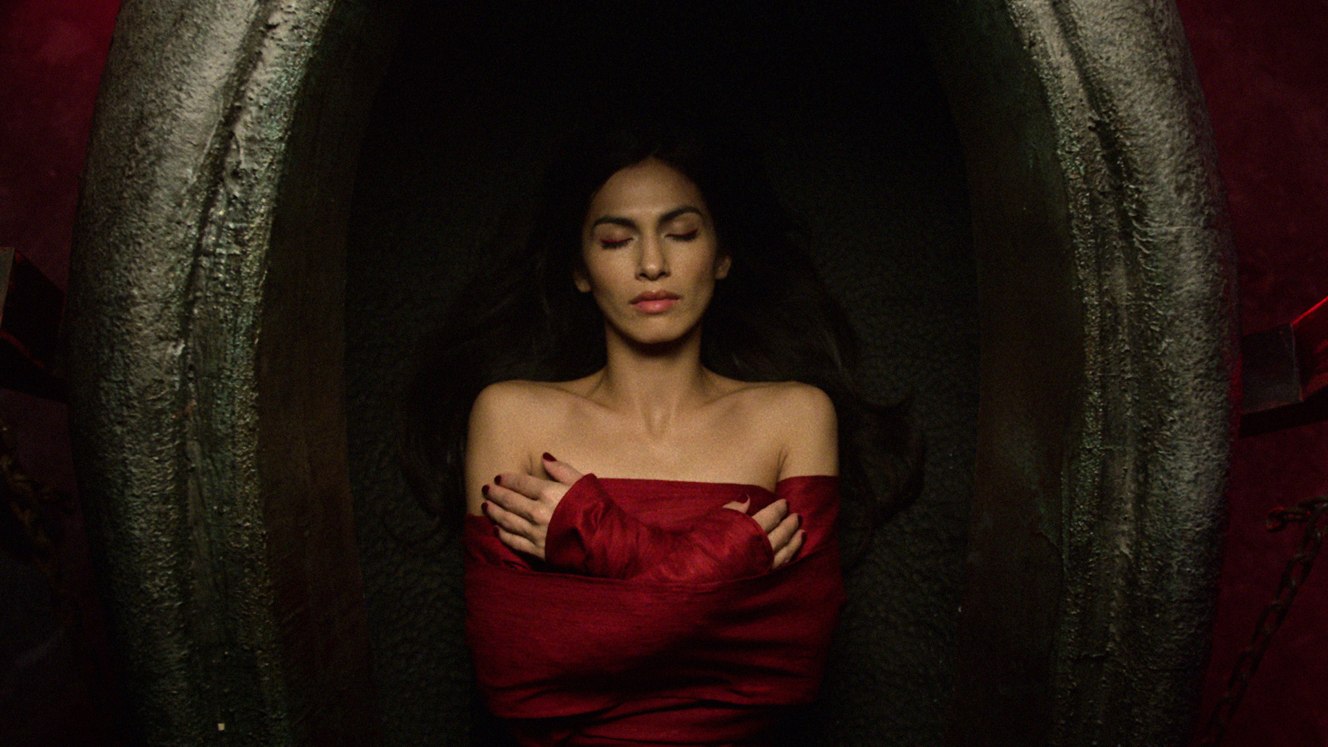 People 1920x1080 Marvel Cinematic Universe Elektra Natchios Elodie Yung Daredevil actress bare shoulders film stills women