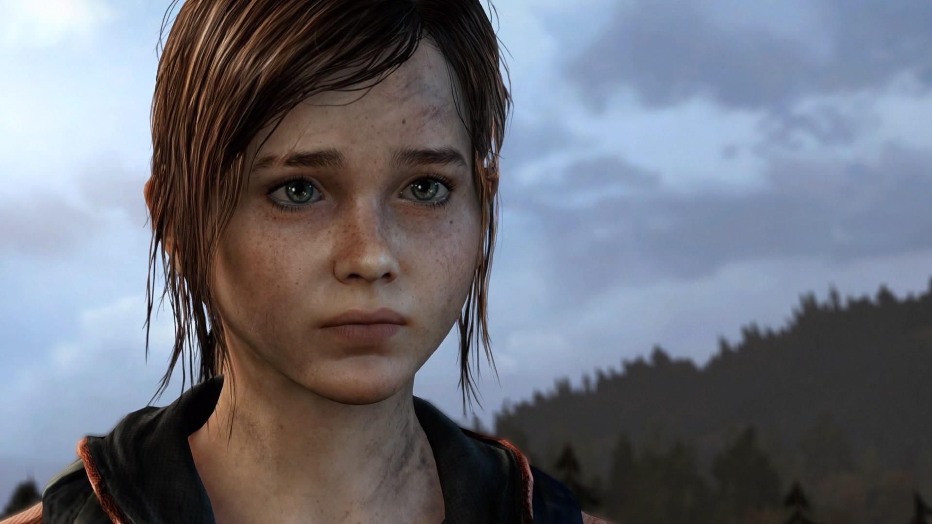 General 1920x1080 The Last of Us PlayStation 4 Ellie Williams screen shot video game characters face video games