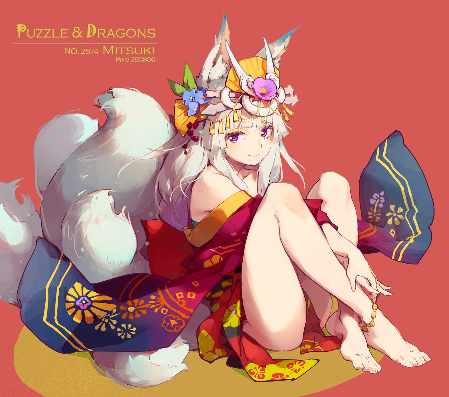Anime 1447x1280 anime girls Puzzle & Dragons Skyfire