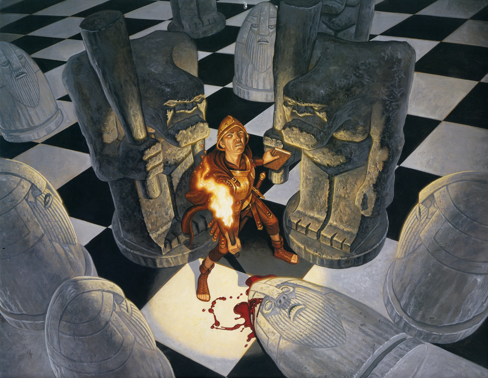 General 1600x1242 Discworld books fantasy art statue Terry Pratchett Sam Vimes