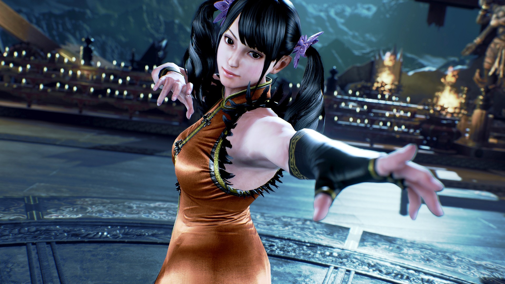 General 1920x1080 Tekken Ling Xiaoyu video game characters video game girls video games Fighting Games video game warriors black hair Asian women