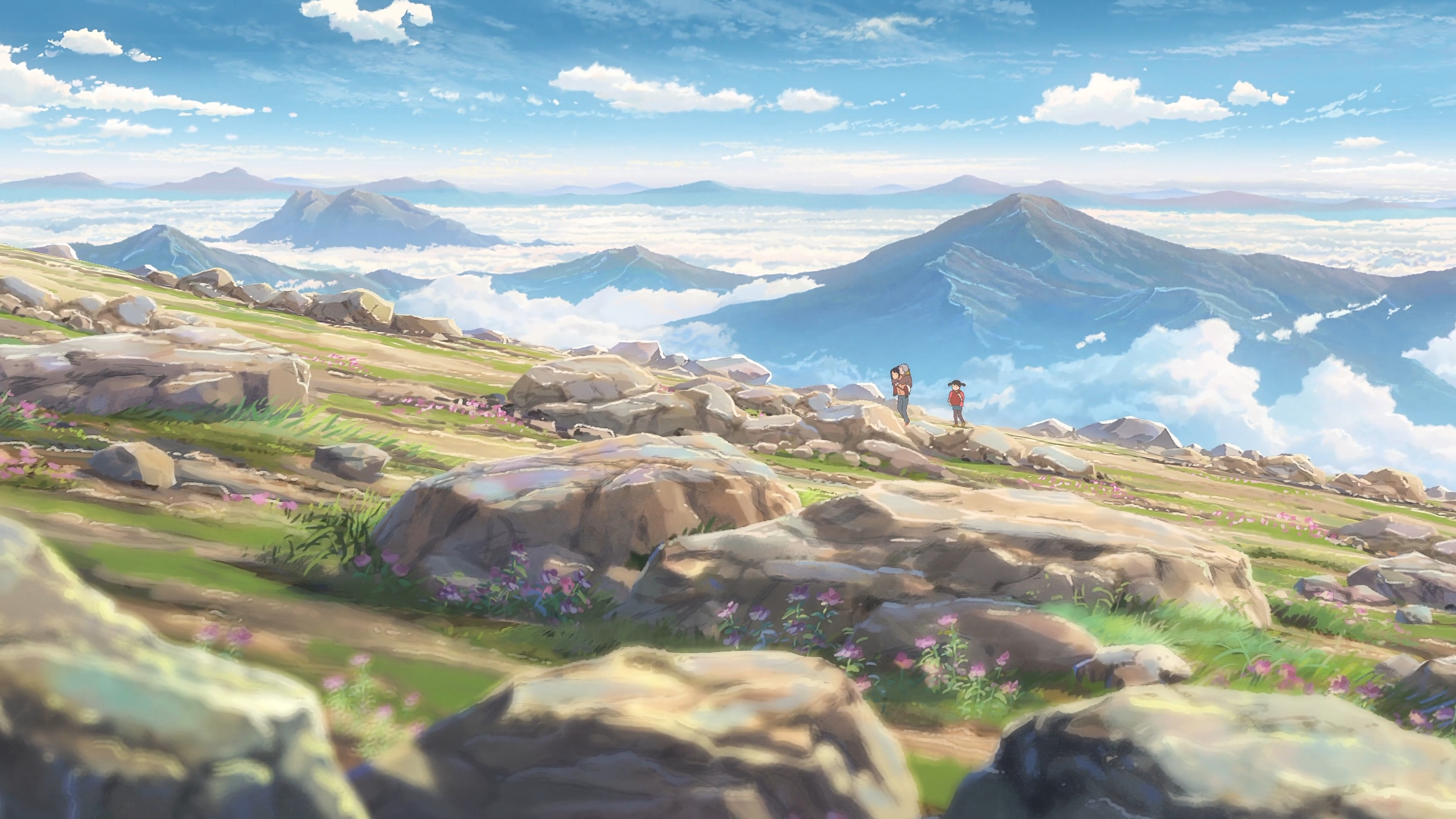 Anime 3840x2160 Makoto Shinkai  Kimi no Na Wa anime nature landscape moescape