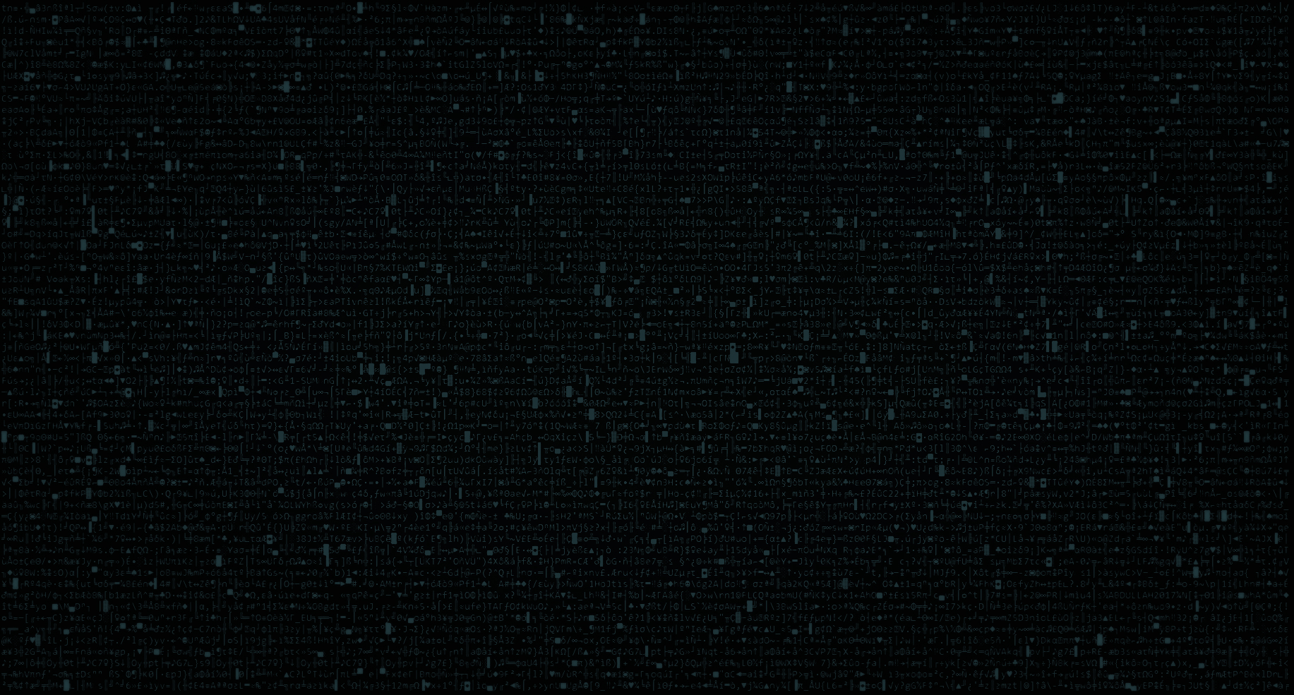 General 1833x985 minimalism ASCII art dark