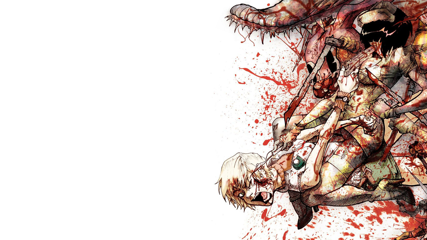 General 1366x768 Silent Hill Silent Hill 3 video game art horror gore video games Video Game Horror blood video game girls simple background white background DeviantArt