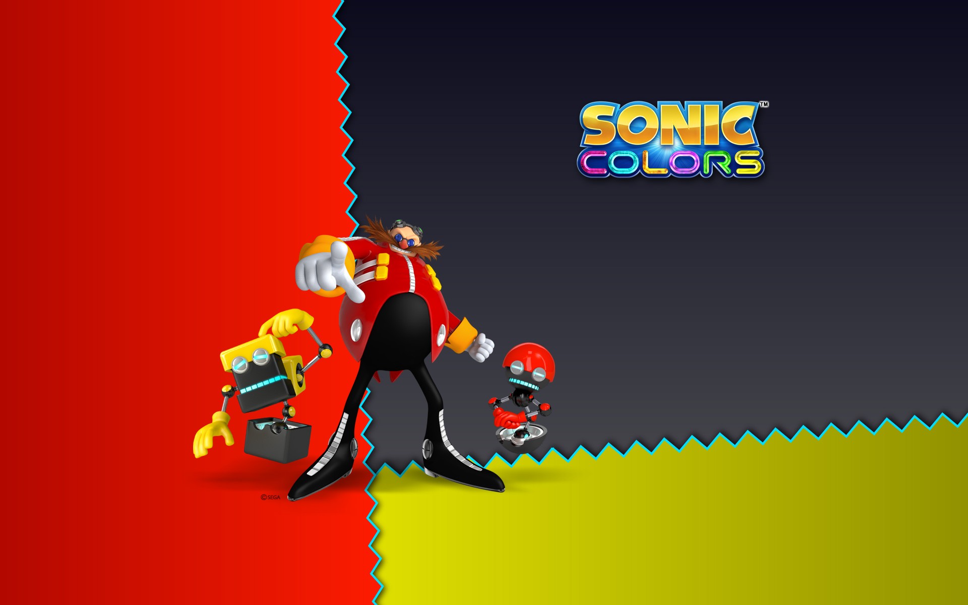 General 1920x1200 Sonic the Hedgehog video games Dr. Robotnik Sonic Colors video game characters Sega